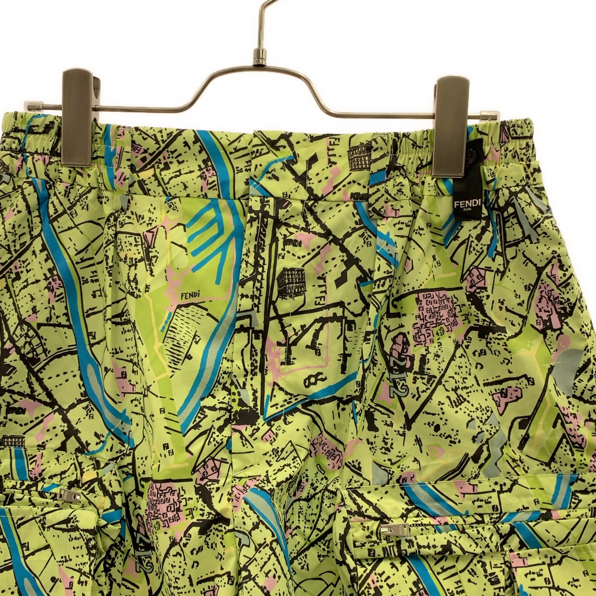 FENDI / フェンディ マッププリント カーゴ スイムショーツ