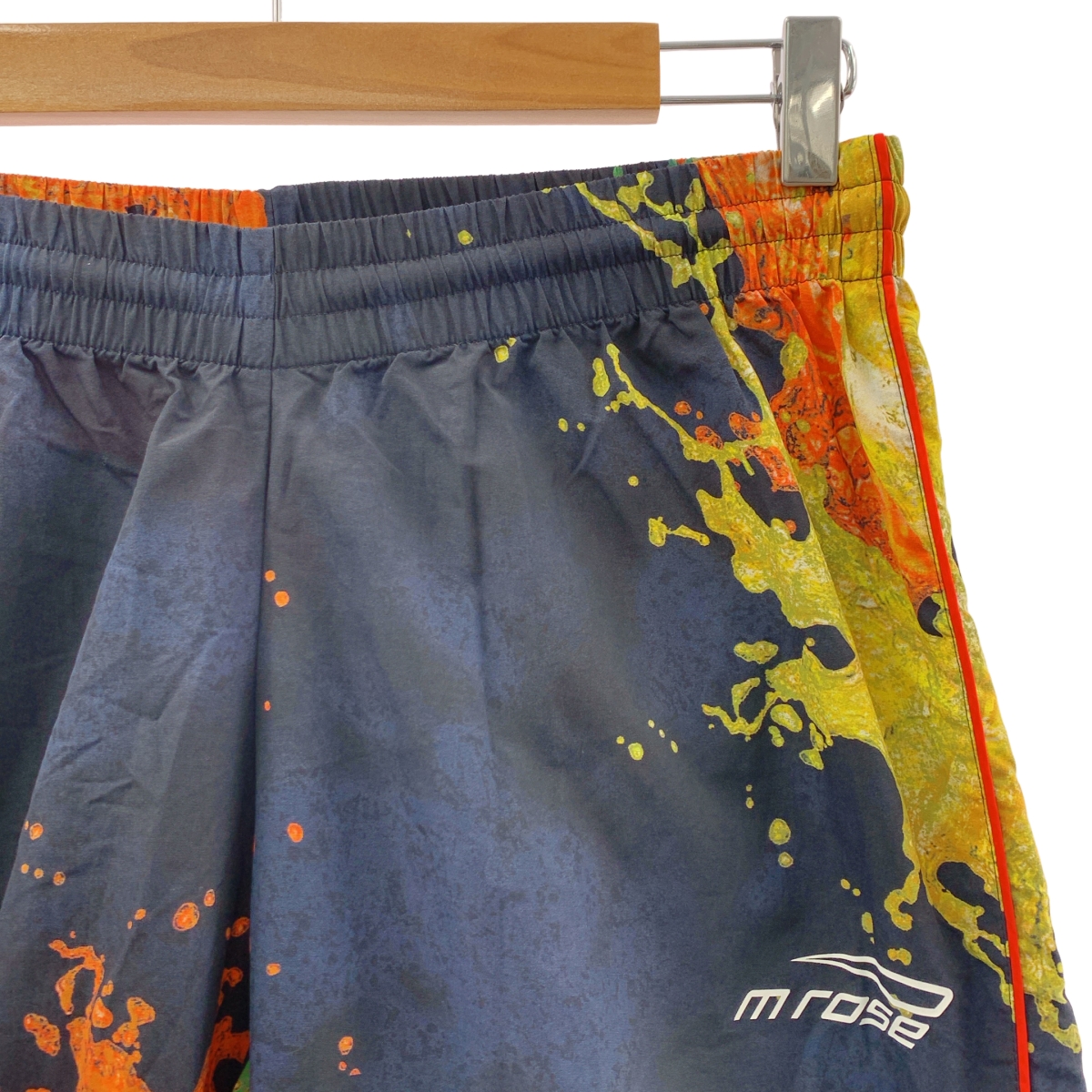 Martine Rose / マーティンローズ 総柄 スプラッシュペイント ドローストリング ワイド イージーパンツ