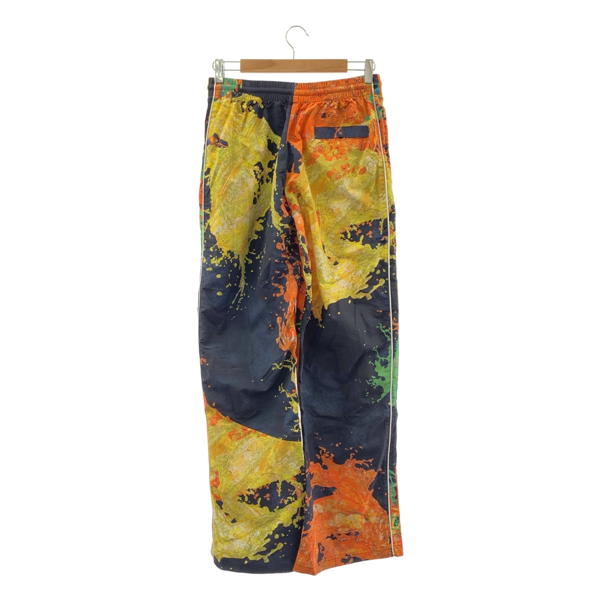 Martine Rose / マーティンローズ 総柄 スプラッシュペイント ドローストリング ワイド イージーパンツ