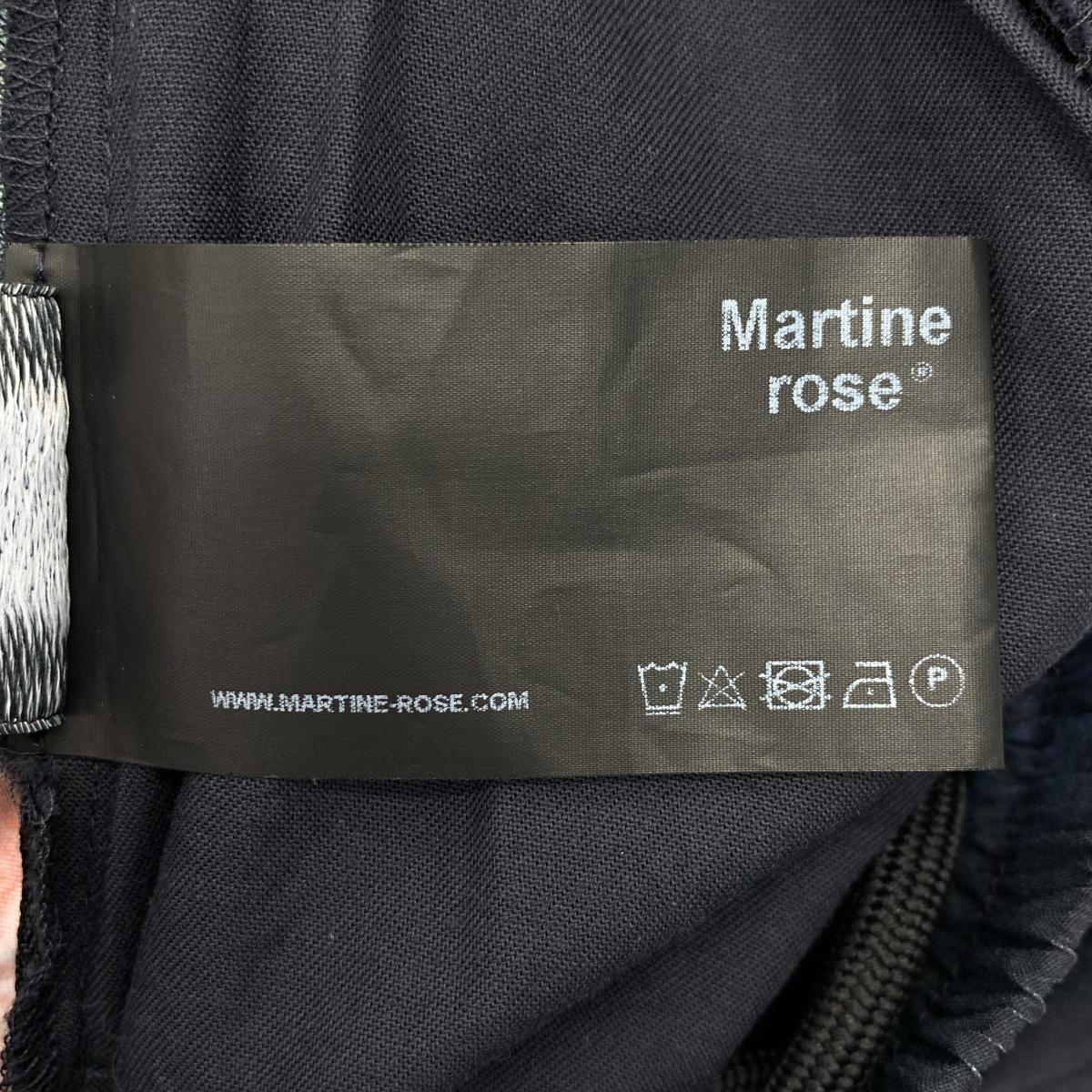 Martine Rose / マーティンローズ 総柄 スプラッシュペイント ドローストリング ワイド イージーパンツ