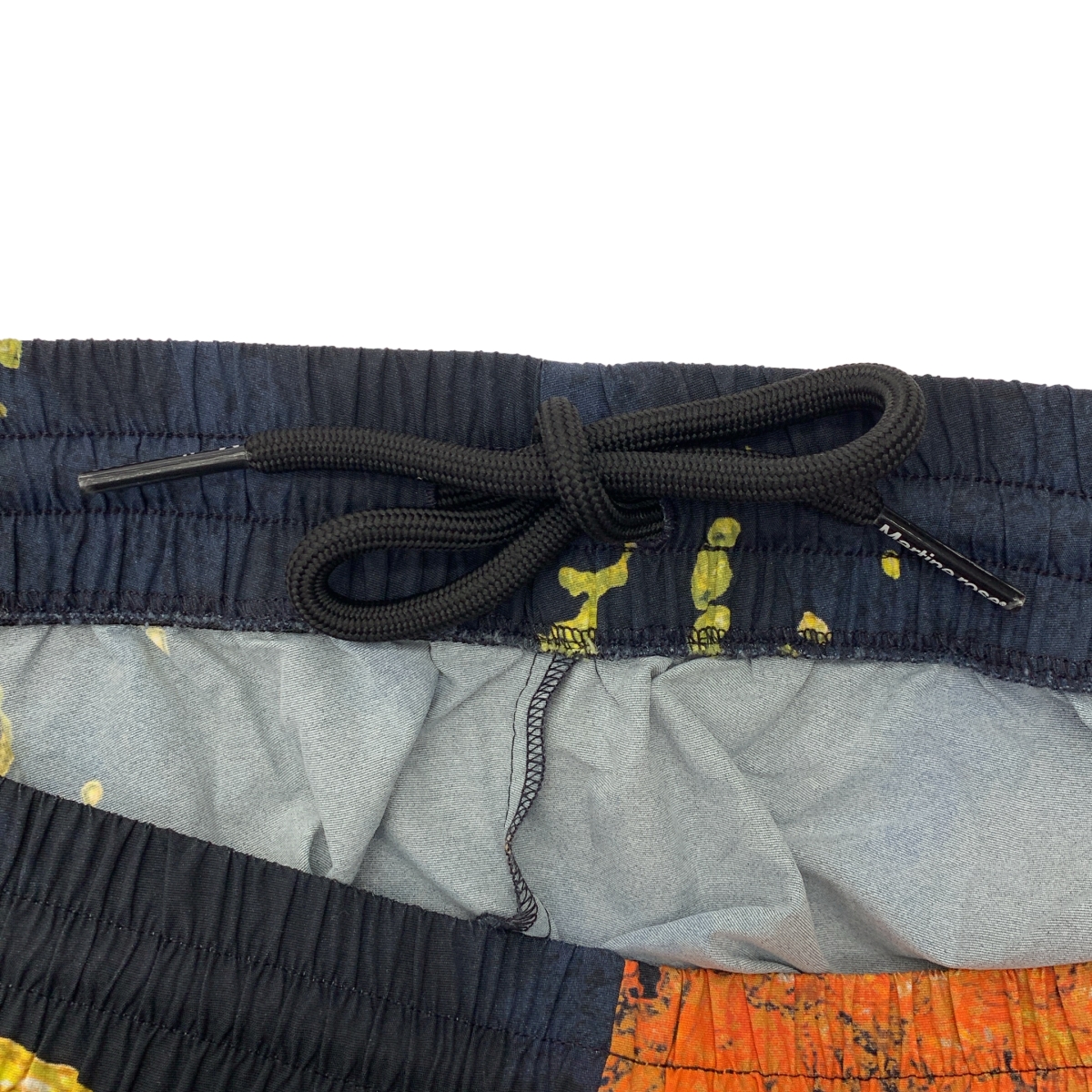 Martine Rose / マーティンローズ 総柄 スプラッシュペイント ドローストリング ワイド イージーパンツ