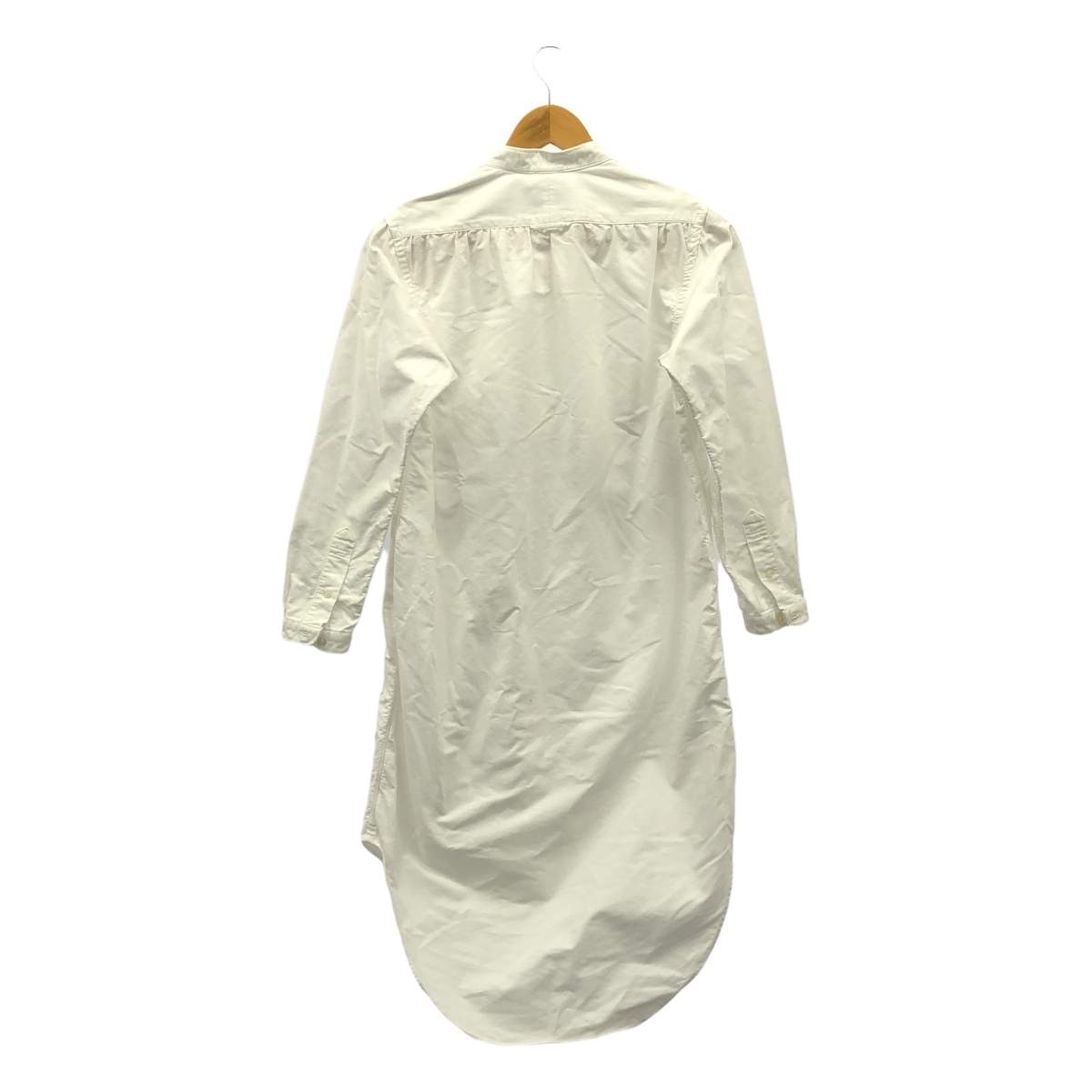 THOM BROWNE / トムブラウン コットン プルオーバー シャツワンピース