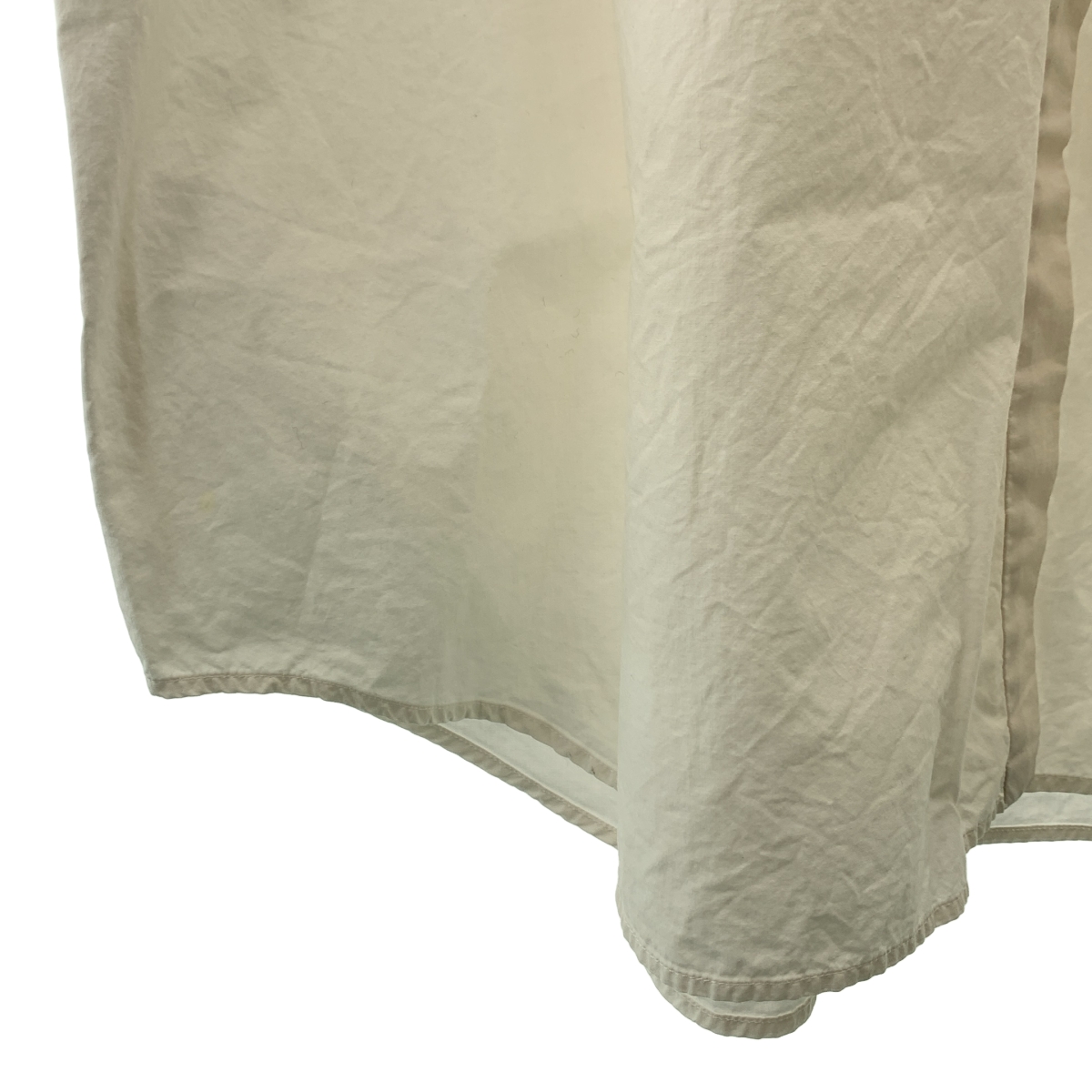 ARTS&SCIENCE / アーツアンドサイエンス コットン バンドカラー シャツワンピース