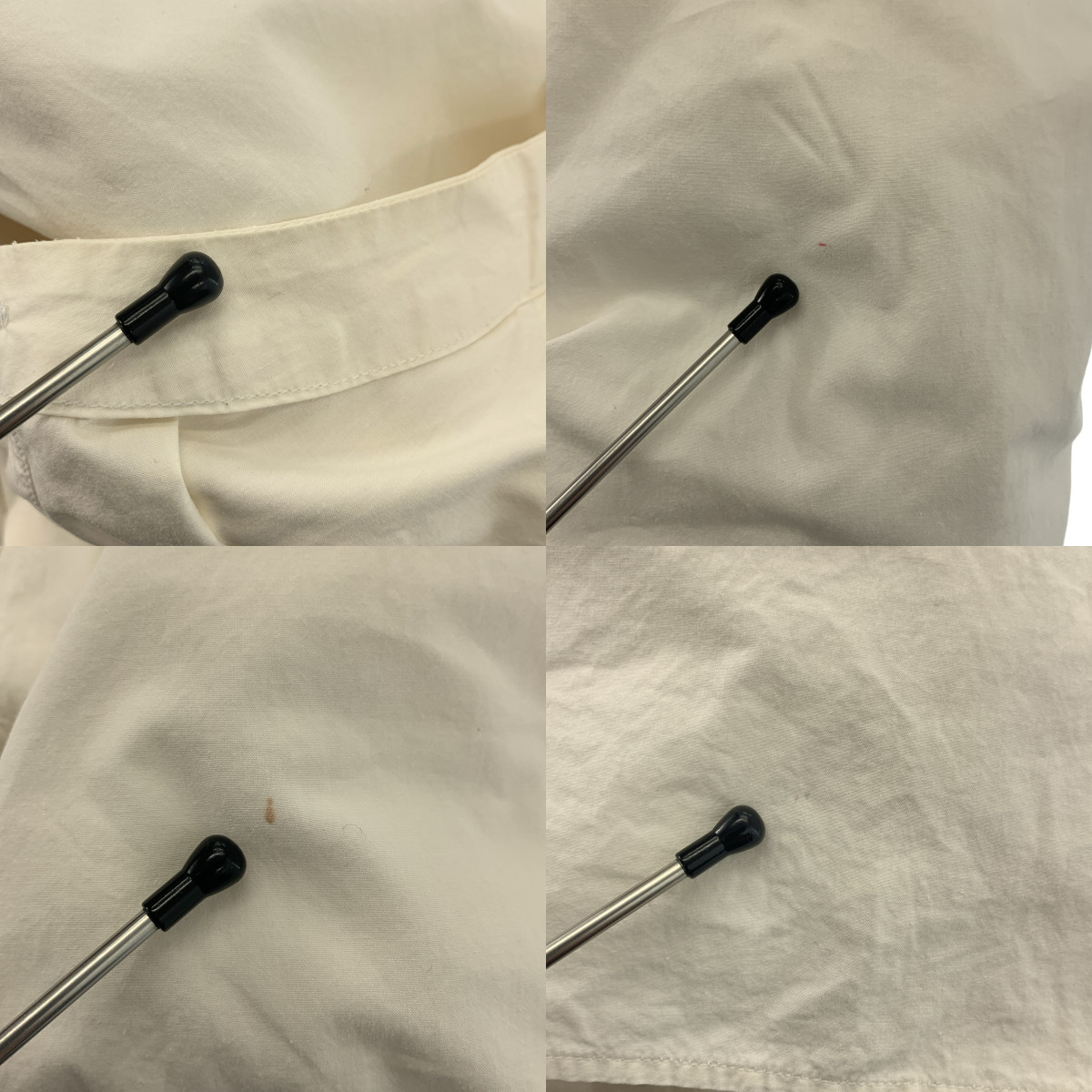 ARTS&SCIENCE / アーツアンドサイエンス コットン バンドカラー シャツワンピース