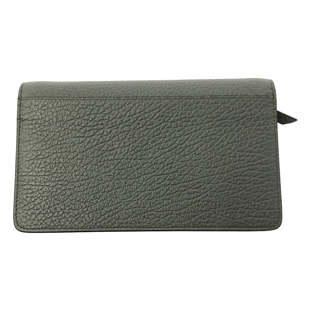 Maison Margiela / メゾンマルジェラ グレインレザー チェーン ロングウォレット