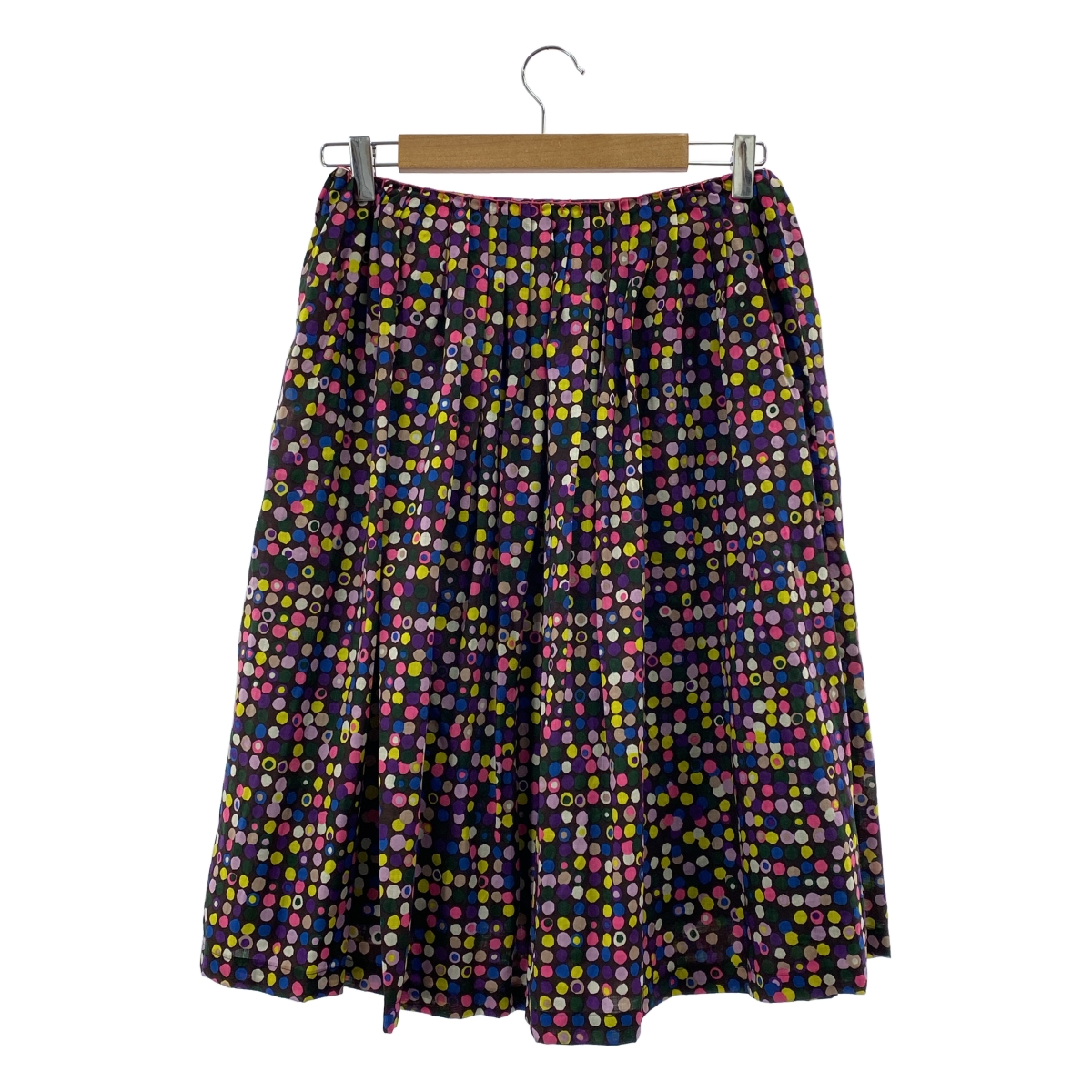 mina perhonen / ミナペルホネン ceremony ウール ドット 総柄 フレアスカート