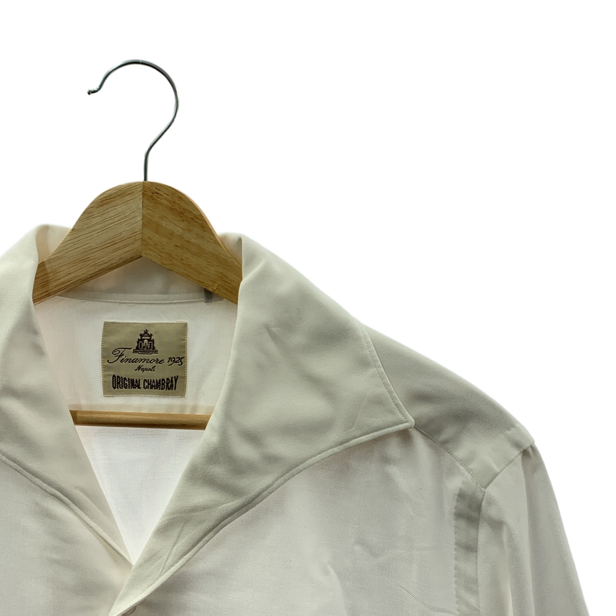 finamore / フィナモレ ORIGINAL CHAMBRAY / 隠れボタンダウンシャツ