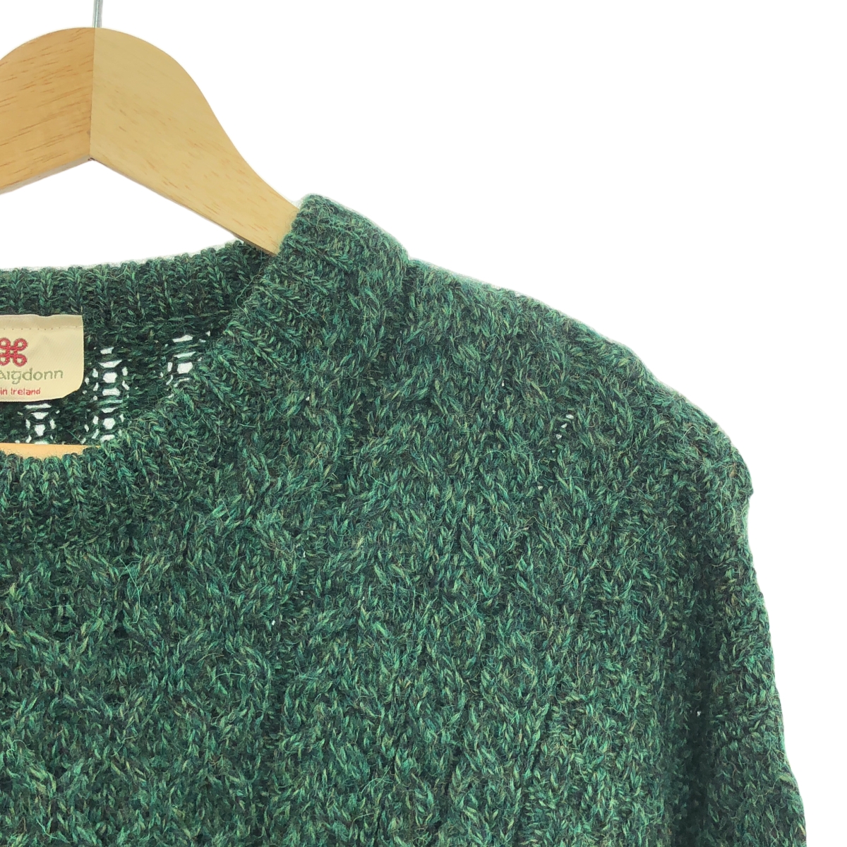 その他 Carraigdonn / キャレイグドン クルーネック ウール アランニット