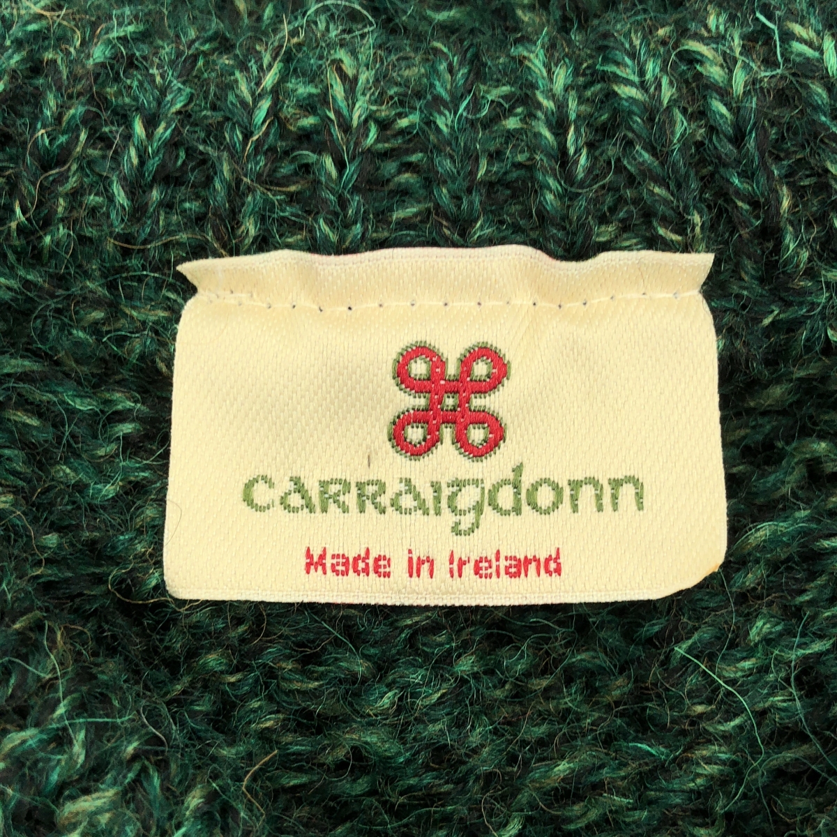 その他 Carraigdonn / キャレイグドン クルーネック ウール アランニット