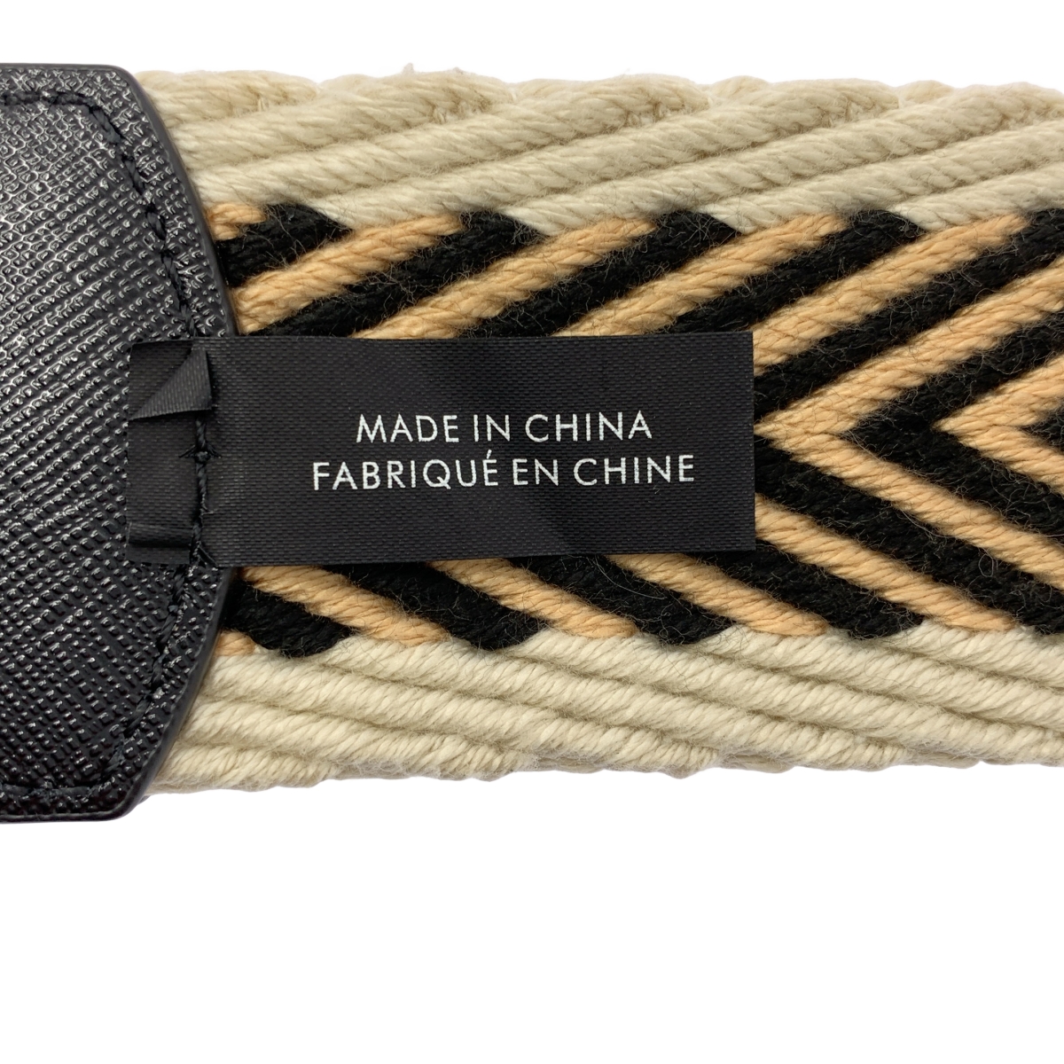 MARC JACOBS / マークジェイコブス アロー ウーブン ウェビング ショルダー バッグ ストラップ