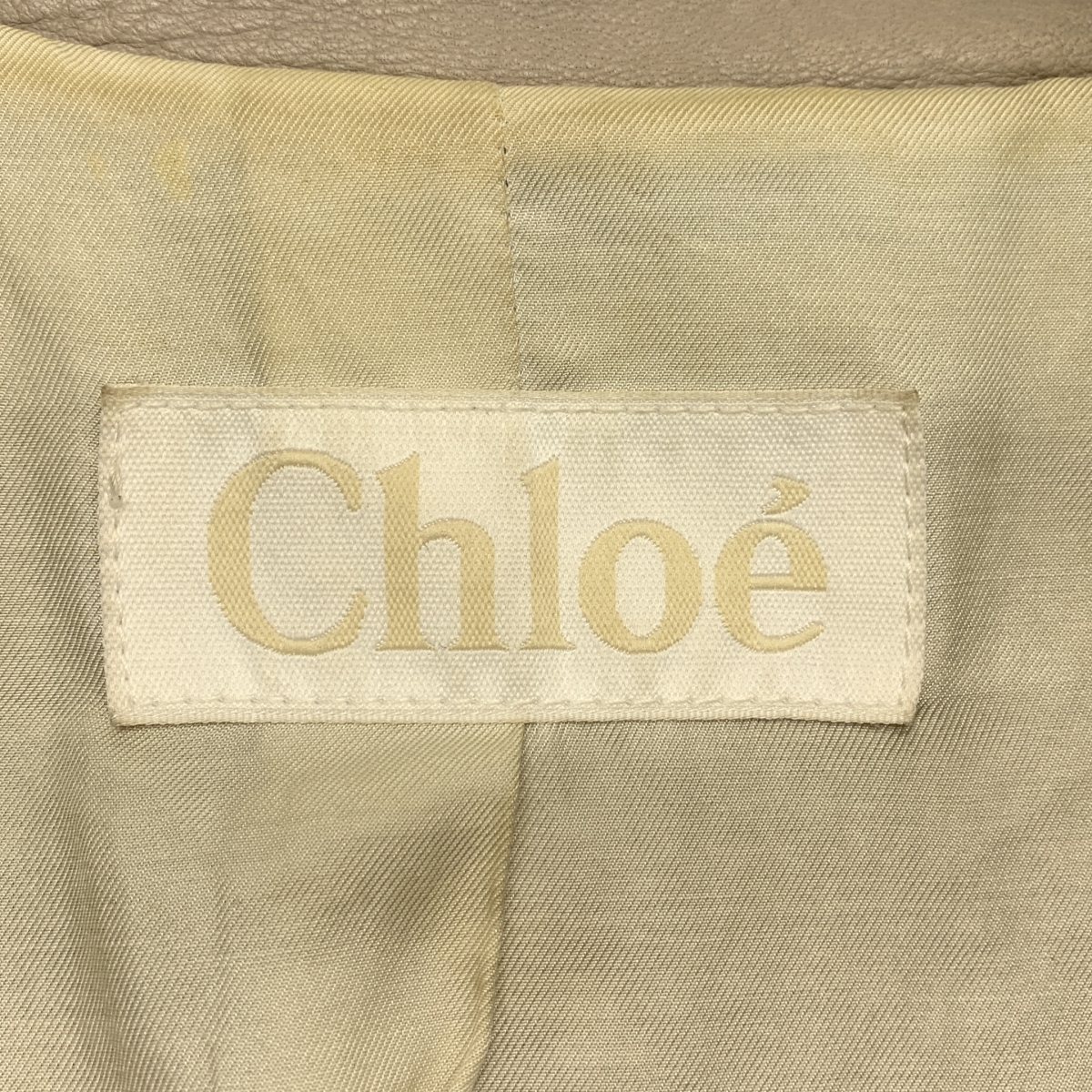 Chloe / クロエ レザー ジャケット / 総裏地