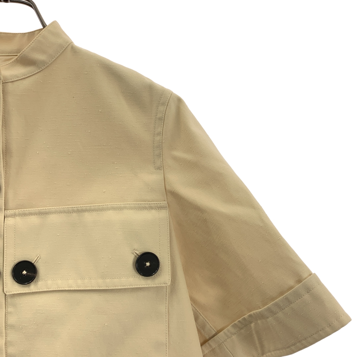 JIL SANDER / ジルサンダー オーバーシルエット ダブルポケット バックアジャスター シャツ ジャケット