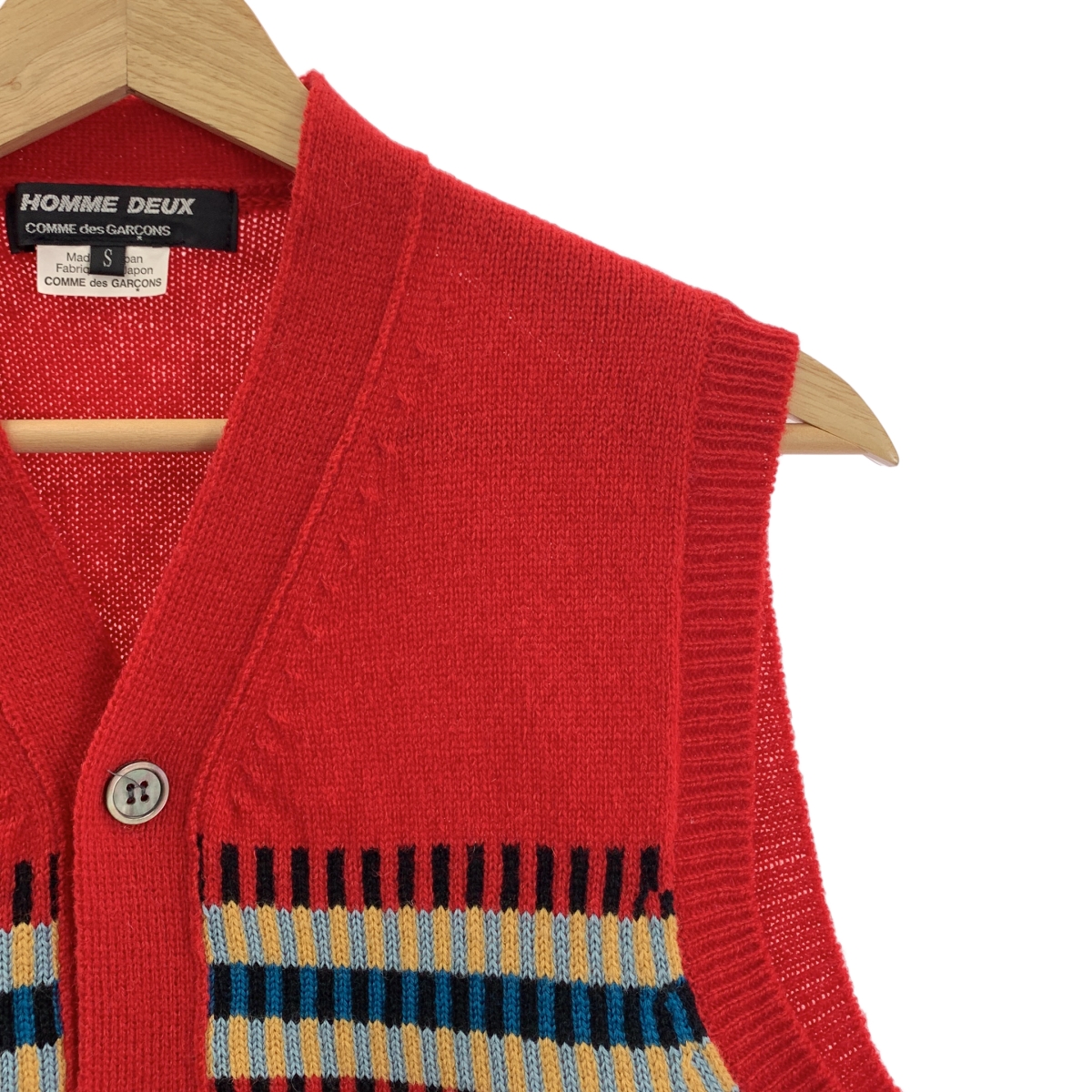 COMME des GARCONS HOMME DEUX / コムデギャルソンオムドゥ ネイティブ ニット ベスト