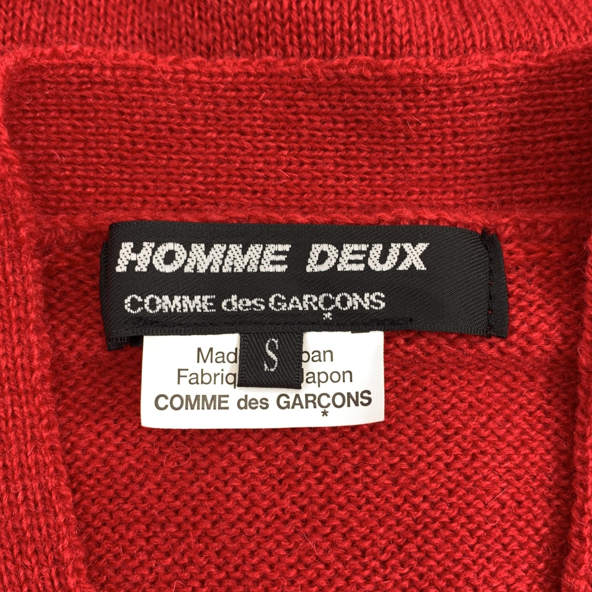COMME des GARCONS HOMME DEUX / コムデギャルソンオムドゥ ネイティブ ニット ベスト