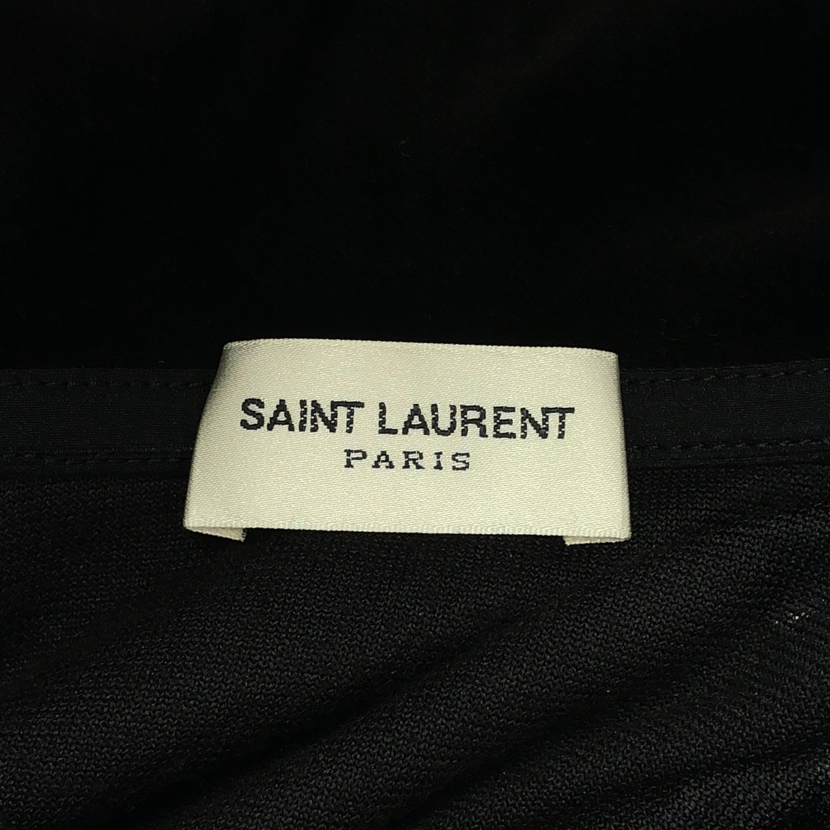 SAINT LAURENT PARIS / サンローランパリ ベロア ダメージ加工 フーディ