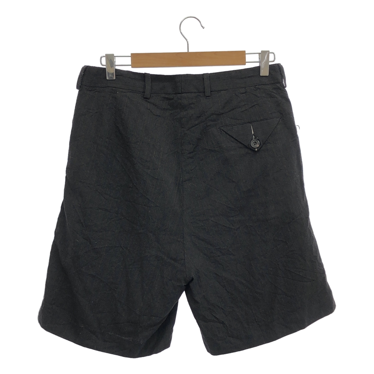 Paul Harnden / ポールハーデン × 10 corso como COMME des GARCONS / ウール ストライプ ハーフパンツ