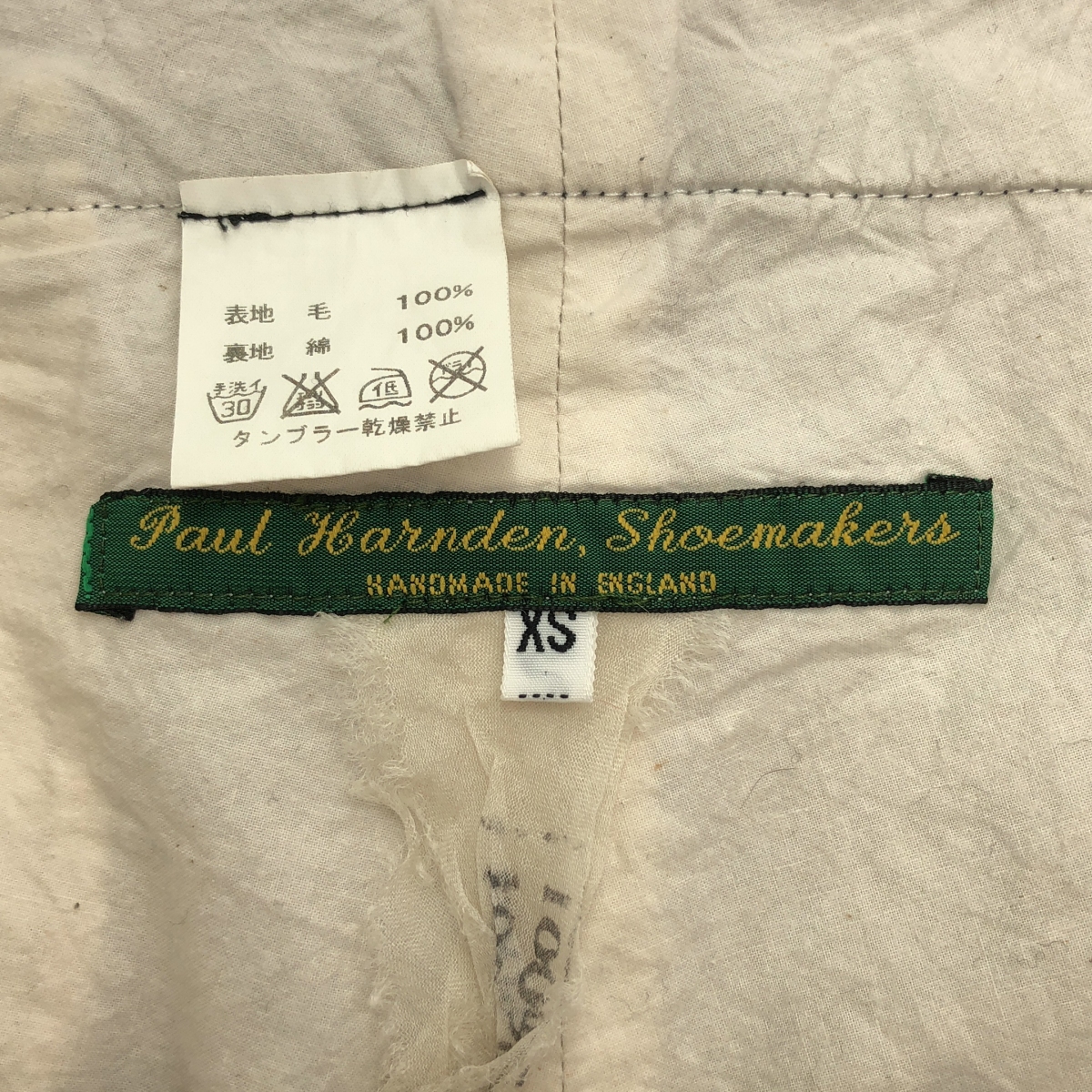 Paul Harnden / ポールハーデン × 10 corso como COMME des GARCONS / ウール ストライプ ハーフパンツ