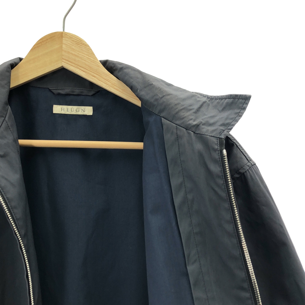 HEUGN / ユーゲン ダブルアジャスター フルジップ ジャケット ブルゾン