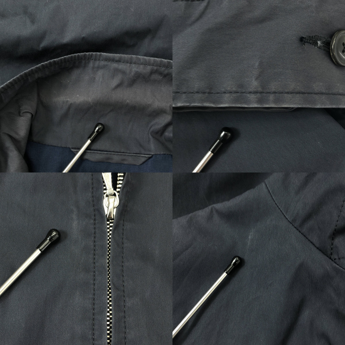 HEUGN / ユーゲン ダブルアジャスター フルジップ ジャケット ブルゾン