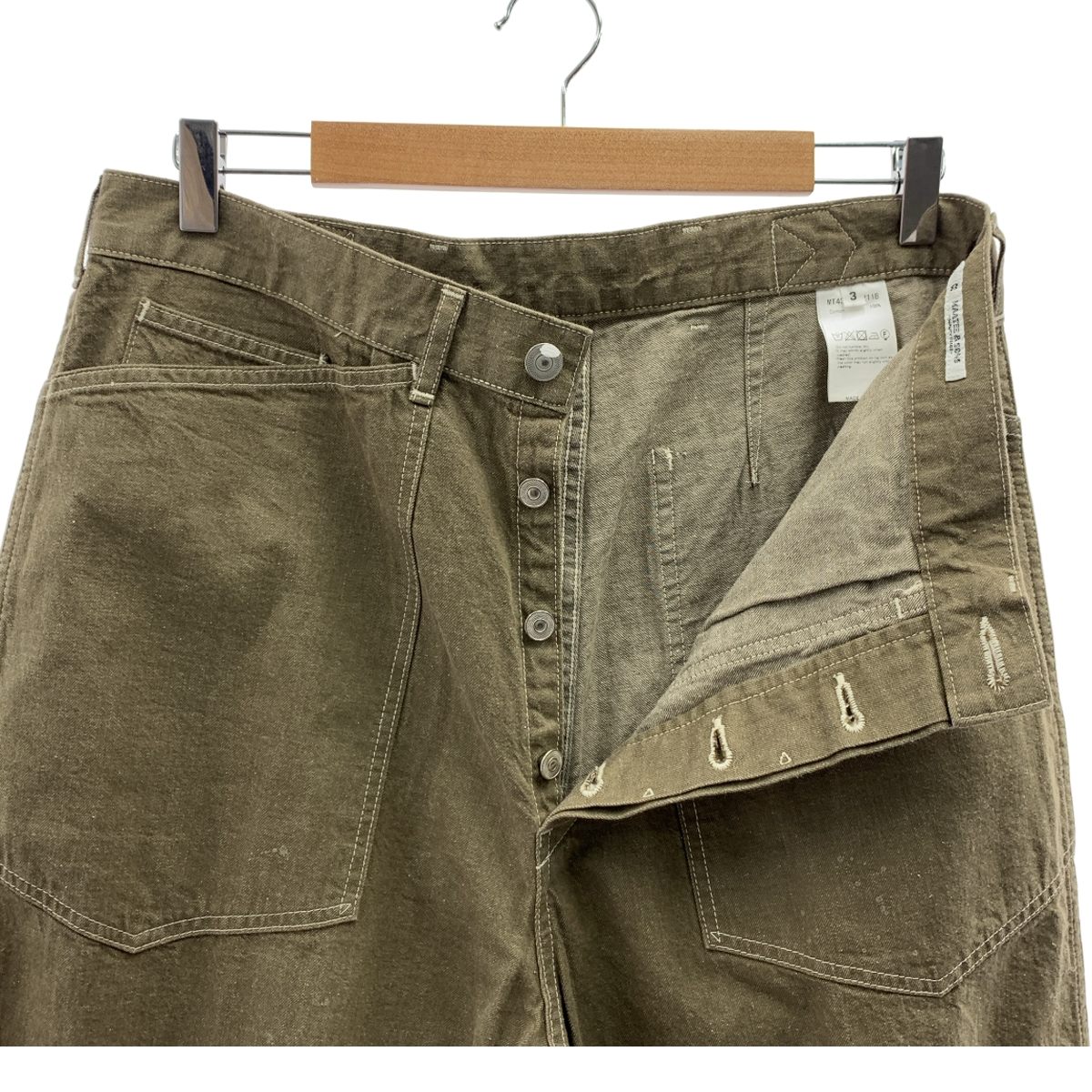 MAATEE&SONS / マーティー&サンズ MILITARY DENIM ミリタリー デニムパンツ