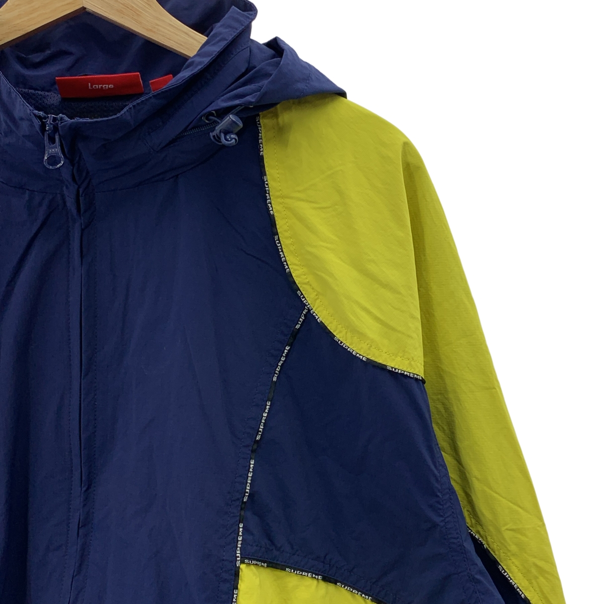 SUPREME / シュプリーム Logo Piping Hooded Track Jacket ロゴパイピング フーデッド トラックジャケット