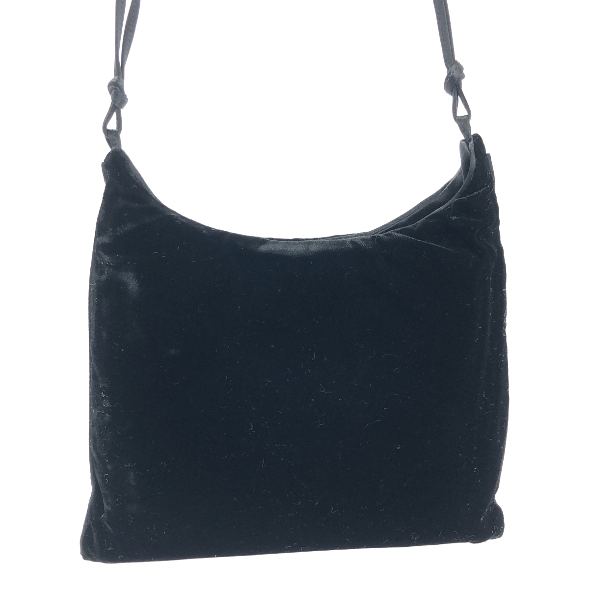 PRADA / プラダ ベルベット ベロア ショルダーバッグ / B8663