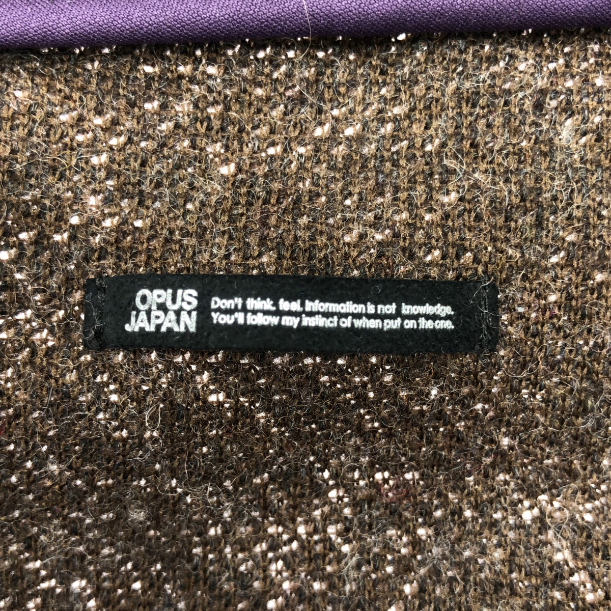 OPUS JAPAN / オーパスジャパン R2.9 ウールフリース ジップアップ ジャケット