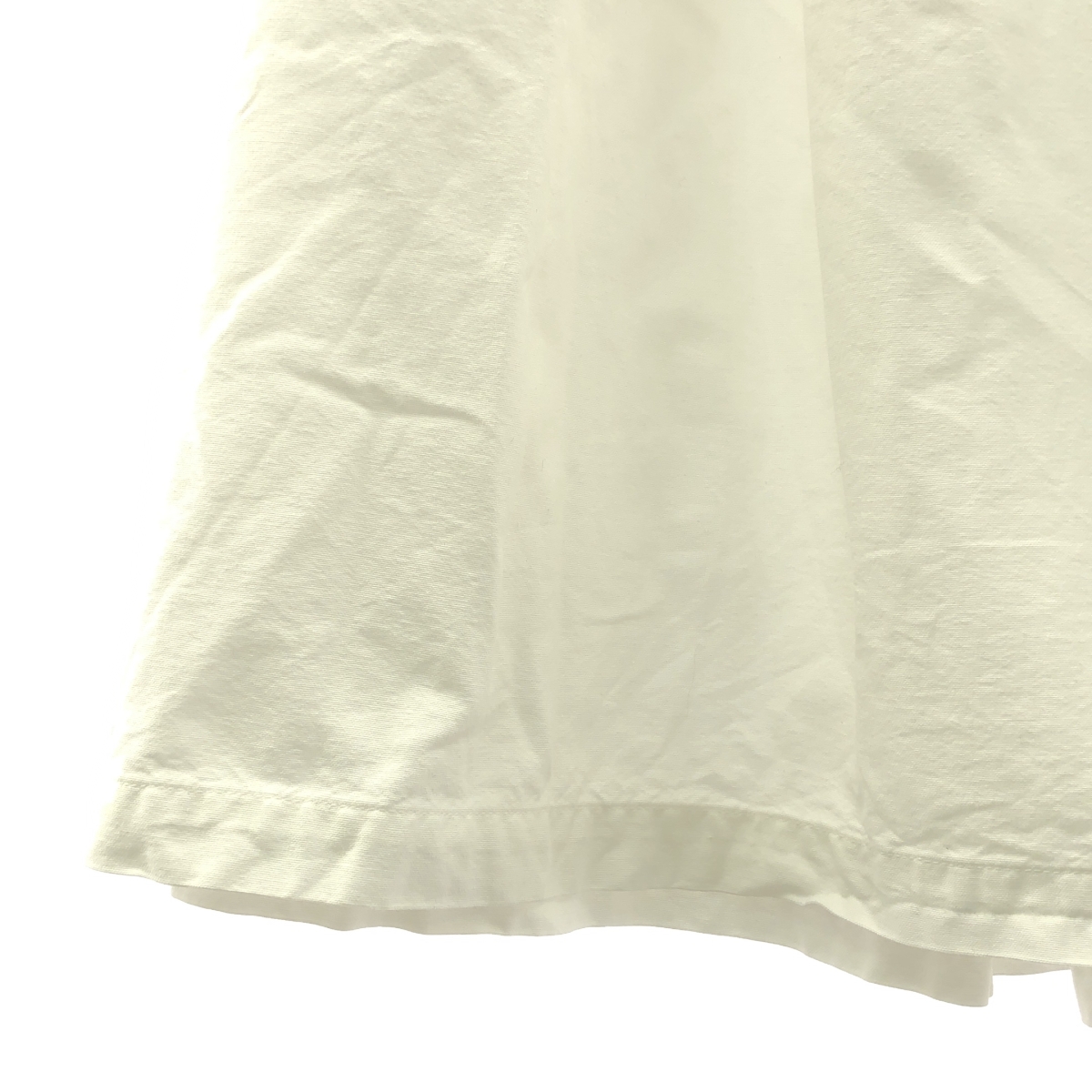 homspun / ホームスパン ダブルポケット ギャザー ロングスカート