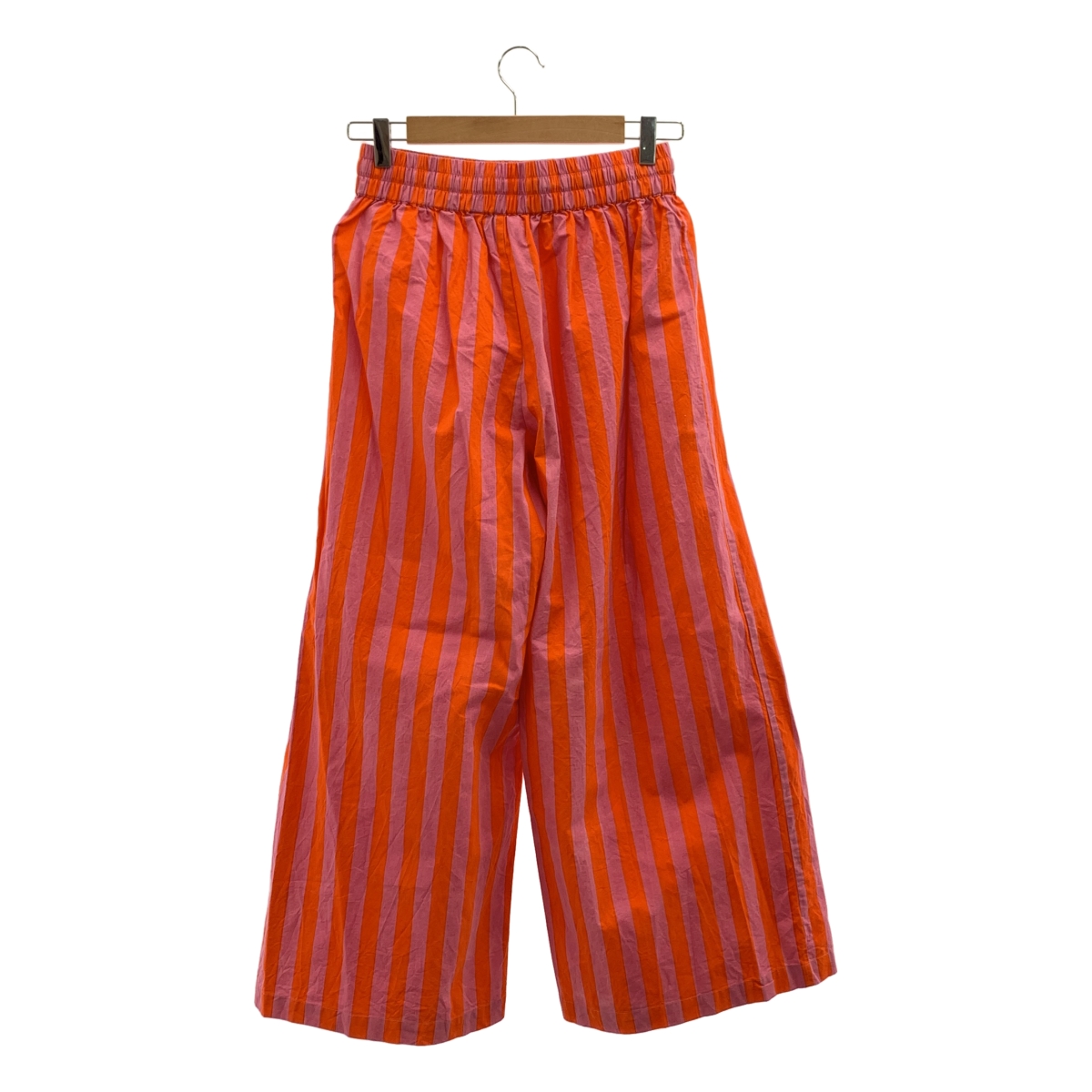 SZ Blockprints / エスゼットブロックプリント ストライプ ドローストリング ウエストゴム ワイド イージーパンツ