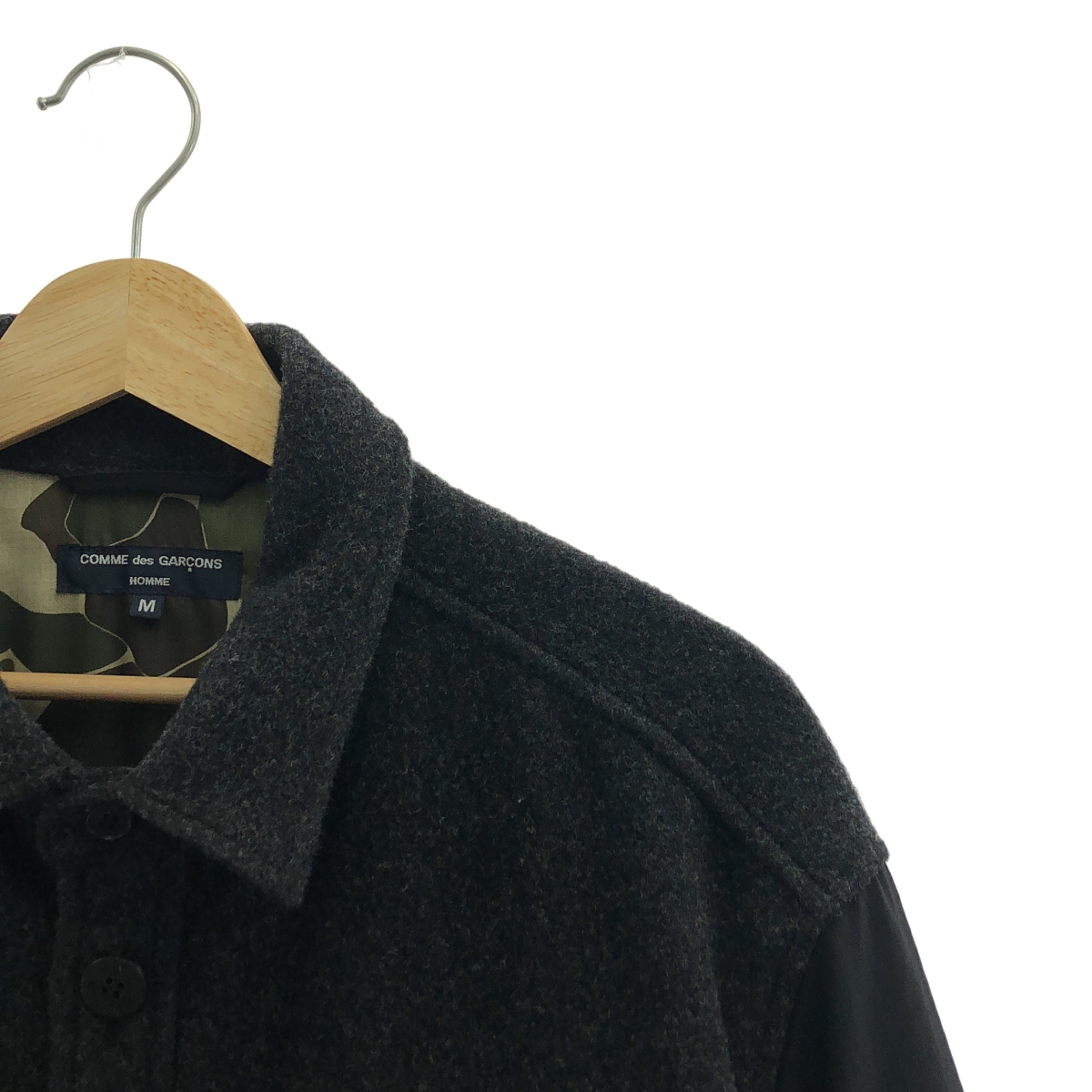 COMME des GARCONS HOMME / コムデギャルソンオム ウール ナイロン ビーバー リップストップ CPO ジャケット