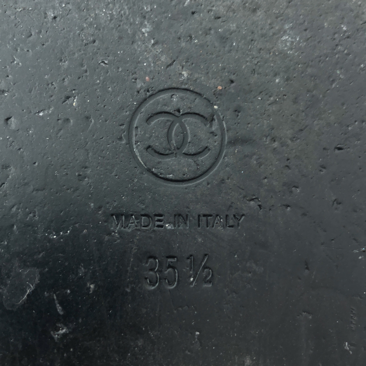 CHANEL / シャネル G31841 / ビジュー ココマーク キルティング フットベッド ベルクロサンダル