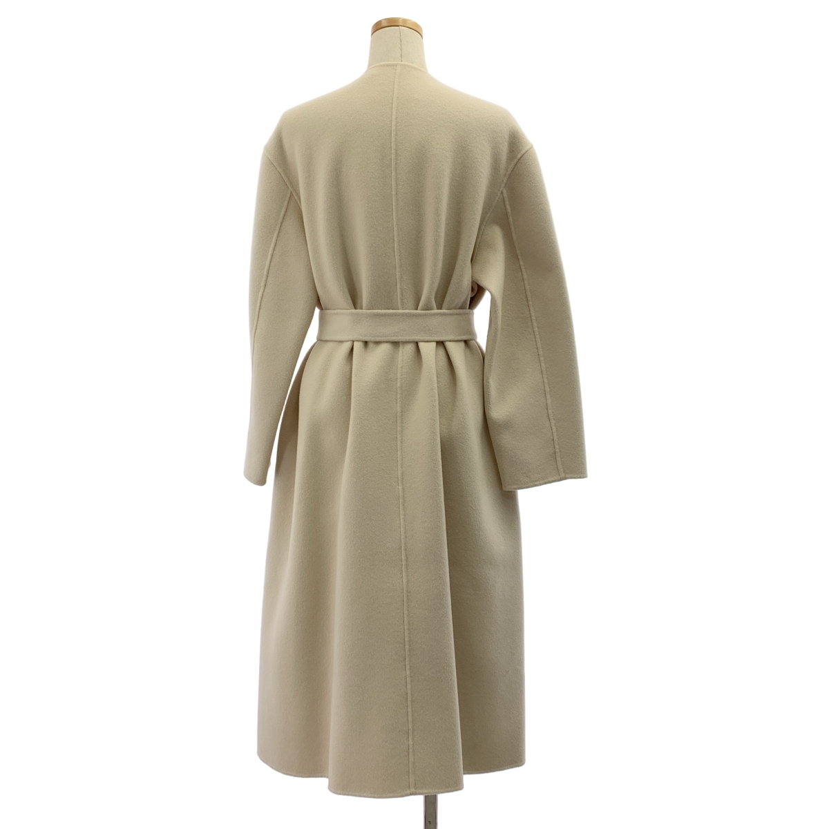 TOMORROWLAND / トゥモローランド プレミアムウール リバー ノーカラーコート