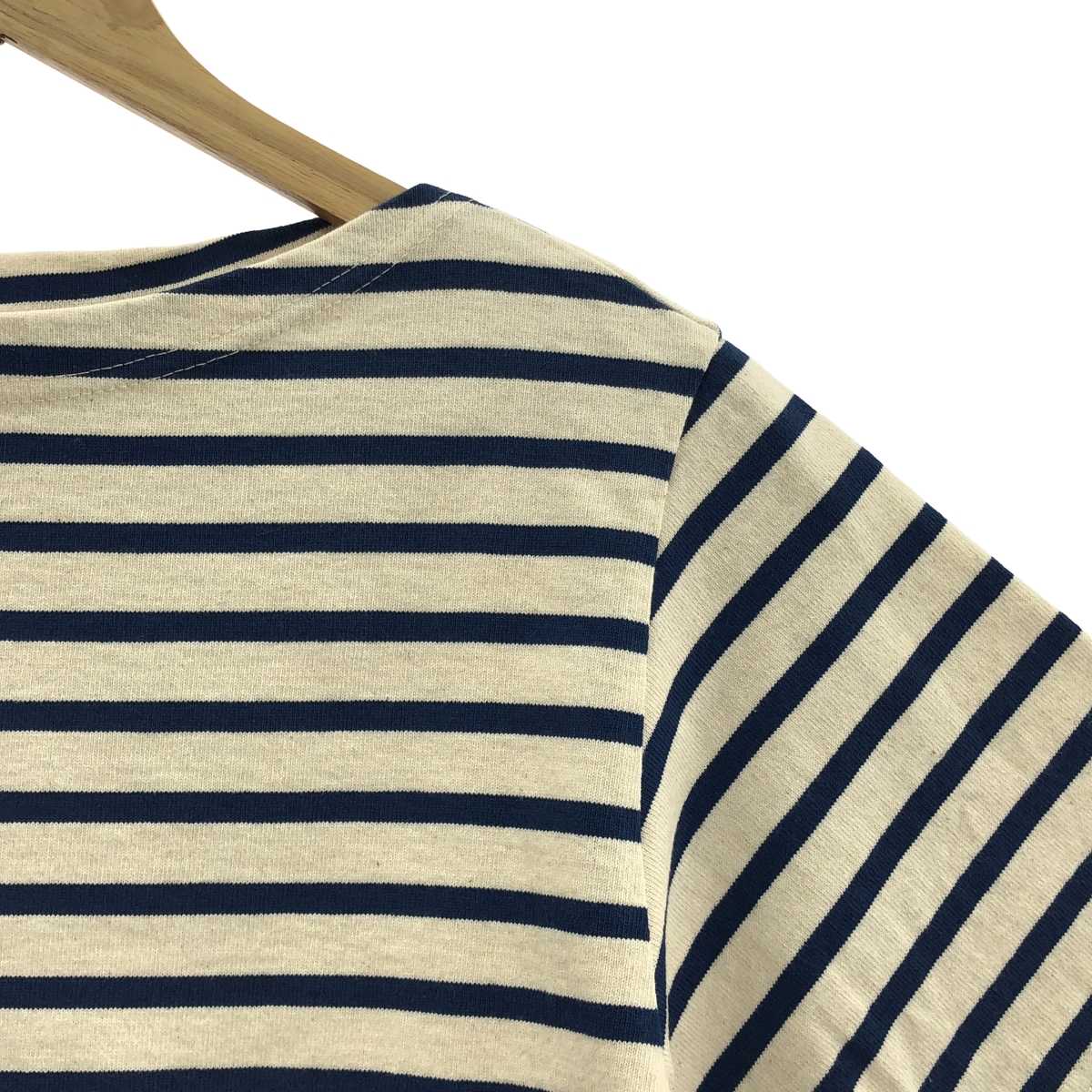 UNION LAUNCH / ユニオンランチ ボートネック コットン ボーダー カットソー