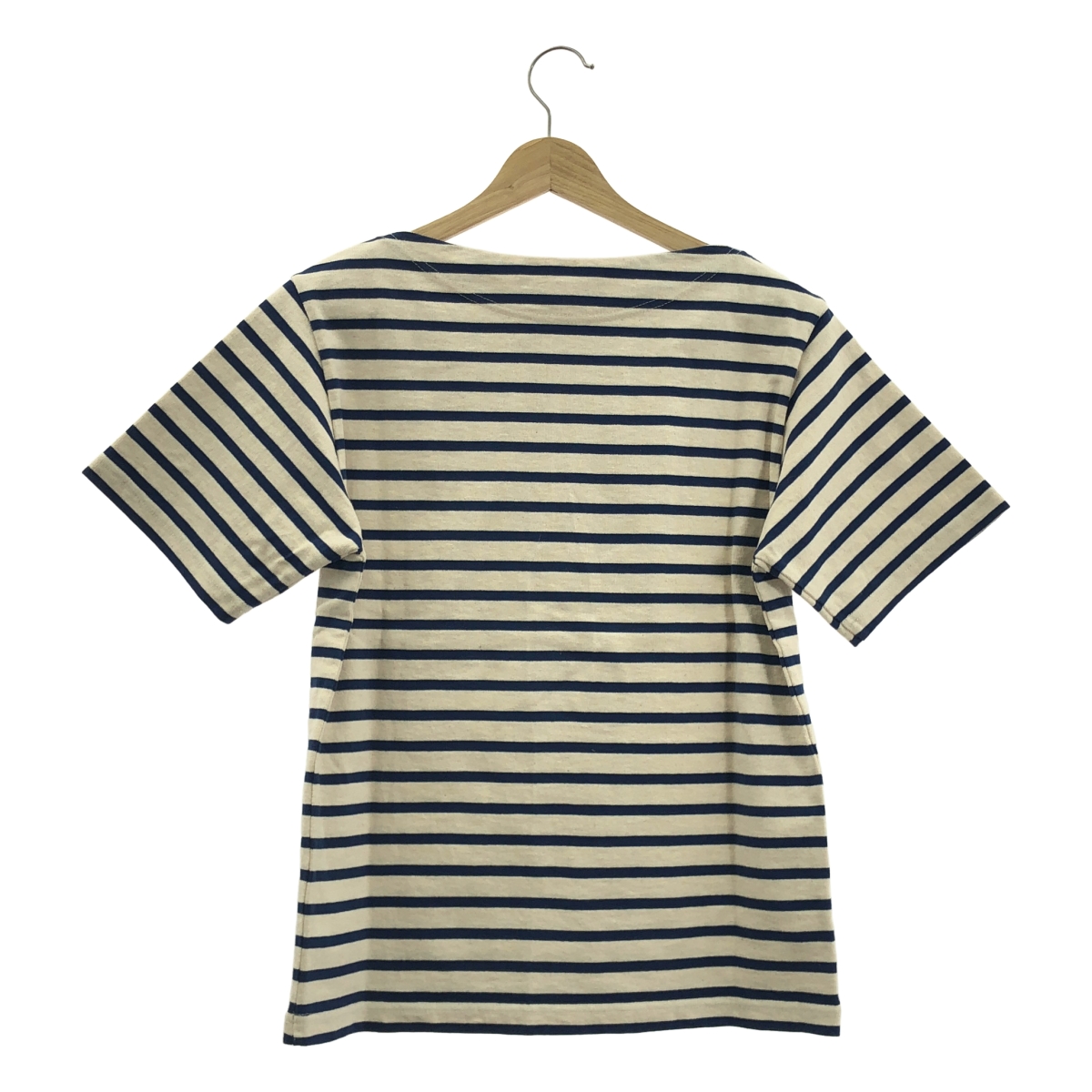 UNION LAUNCH / ユニオンランチ ボートネック コットン ボーダー カットソー