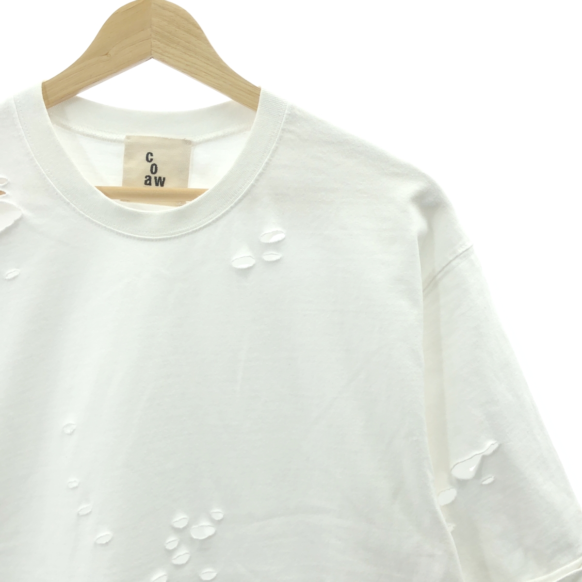 その他 damage tee ダメージ加工 コットン Tシャツ