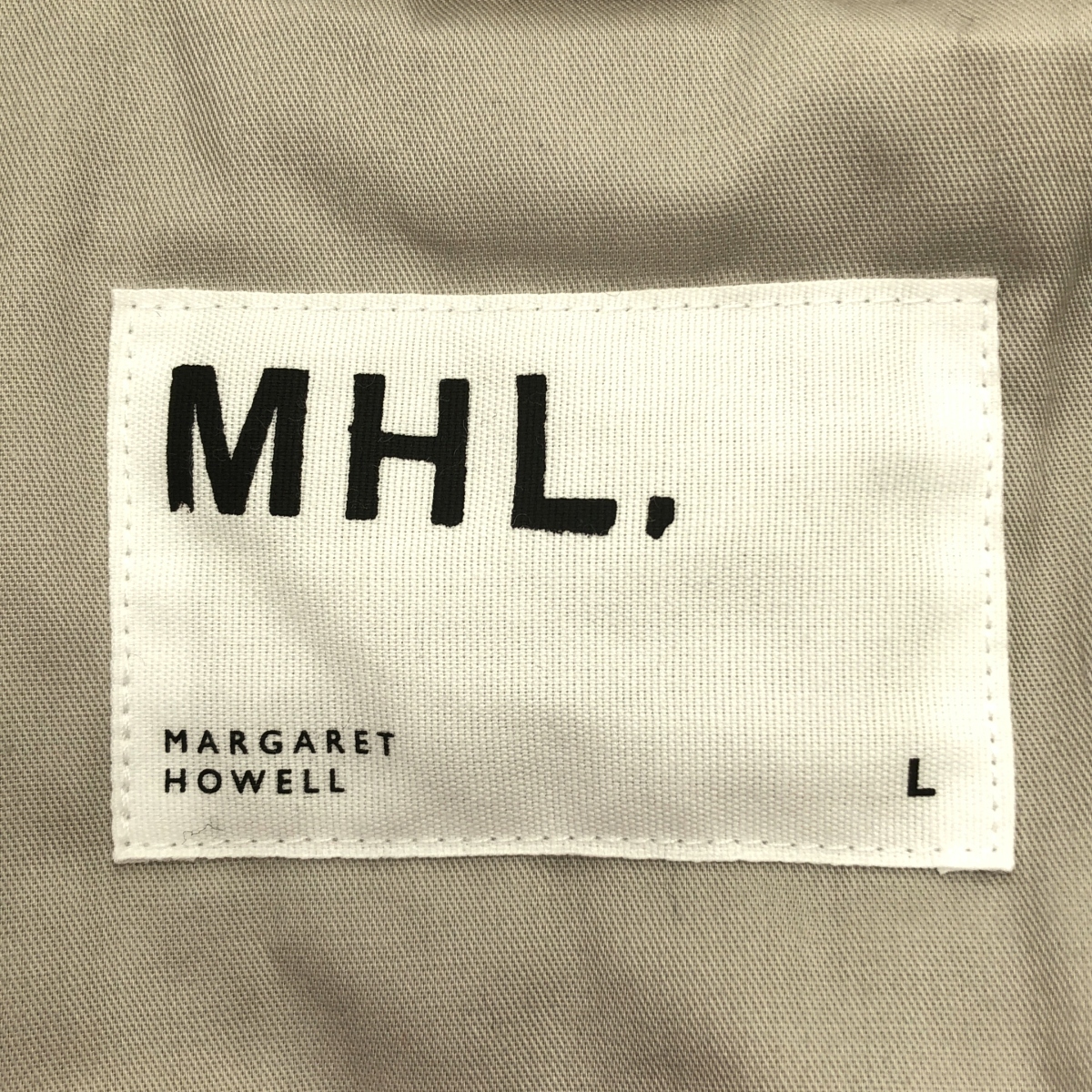 MHL. / エムエイチエルマーガレットハウエル PADDED COTTON NYLON / 中綿 オーバー ジャケット ブルゾン