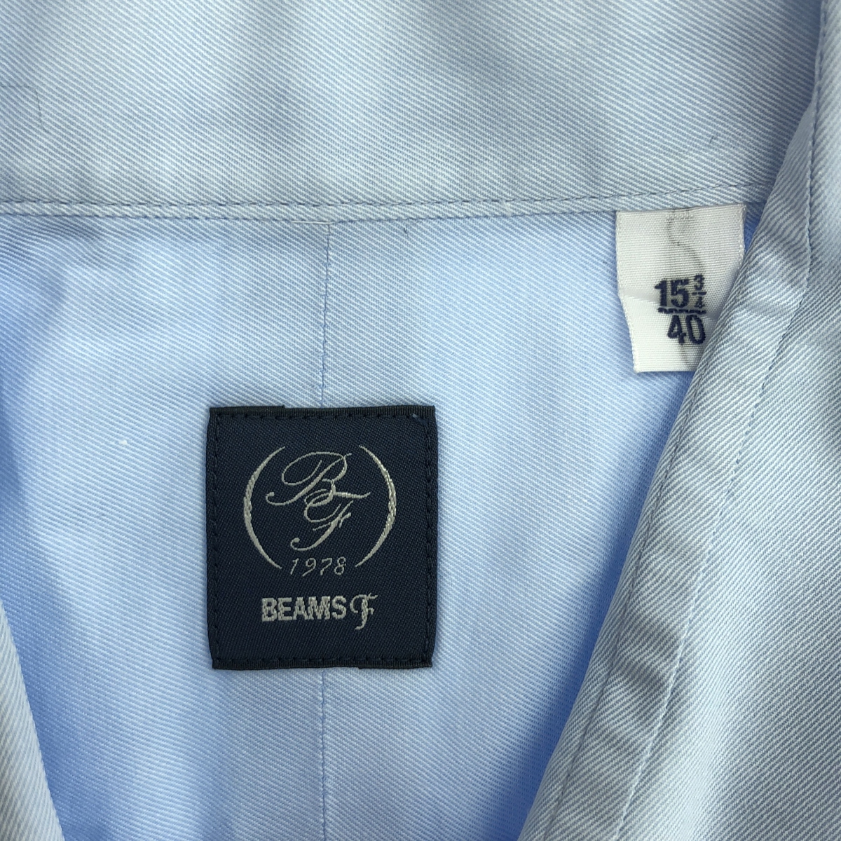 BEAMS F / ビームスエフ ツイル ワイドカラーシャツ