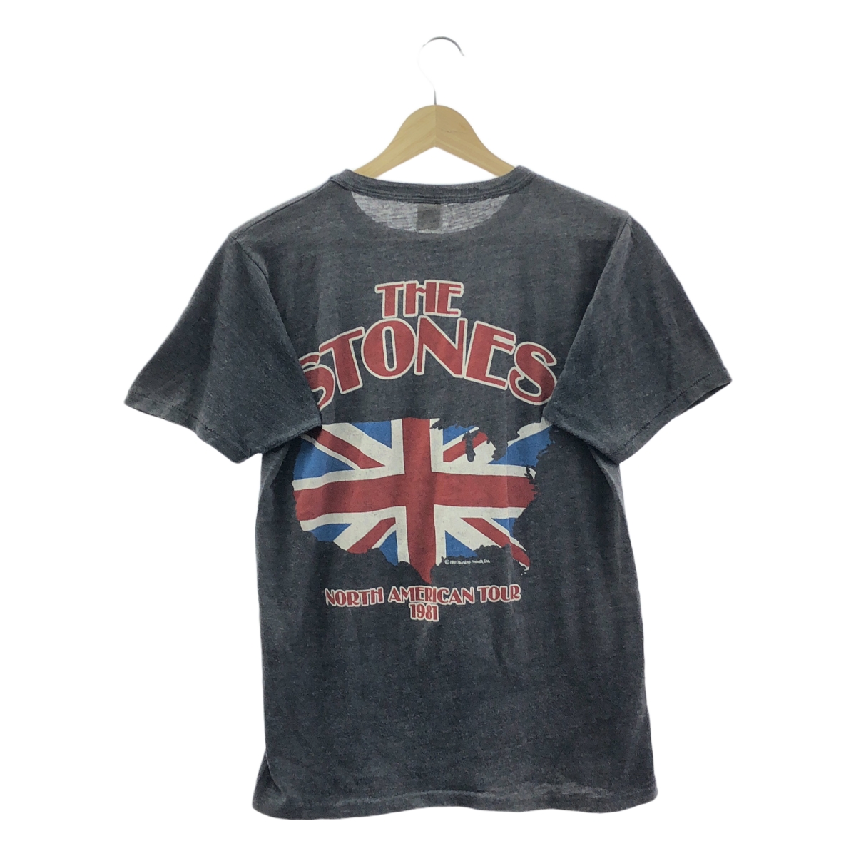 VINTAGE / ヴィンテージ古着 80s〜 / 1981年 The Rolling Stones / ローリング・ストーンズ 両面プリント Tシャツ カットソー