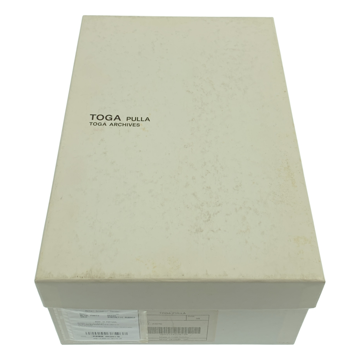 TOGA PULLA / トーガプルラ METAL SNEAKER SANDALS / レザー メタル 装飾 ストラップ サンダル