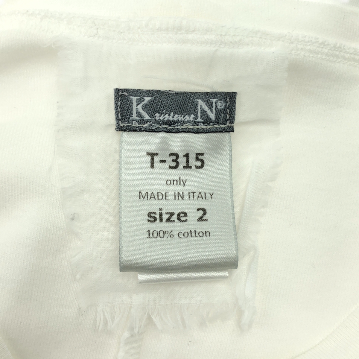 KRISTENSEN DU NORD / クリステンセンドゥノルド コットン クルーネック カットソー