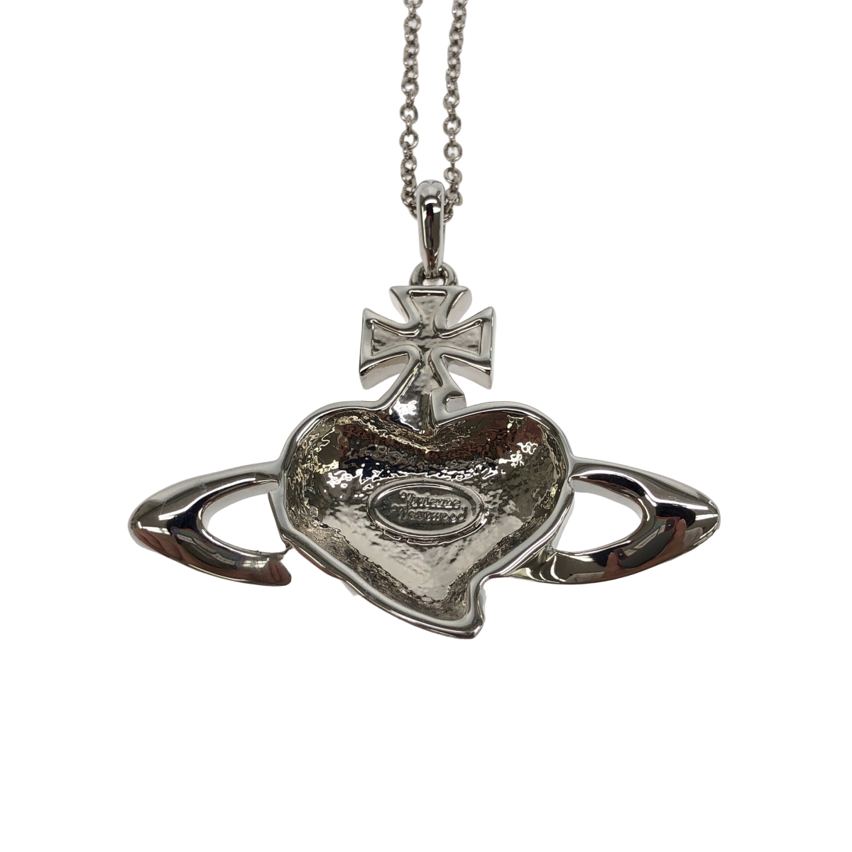 Vivienne Westwood / ヴィヴィアンウエストウッド オーブ ハート チャーム付き チェーン ネックレス