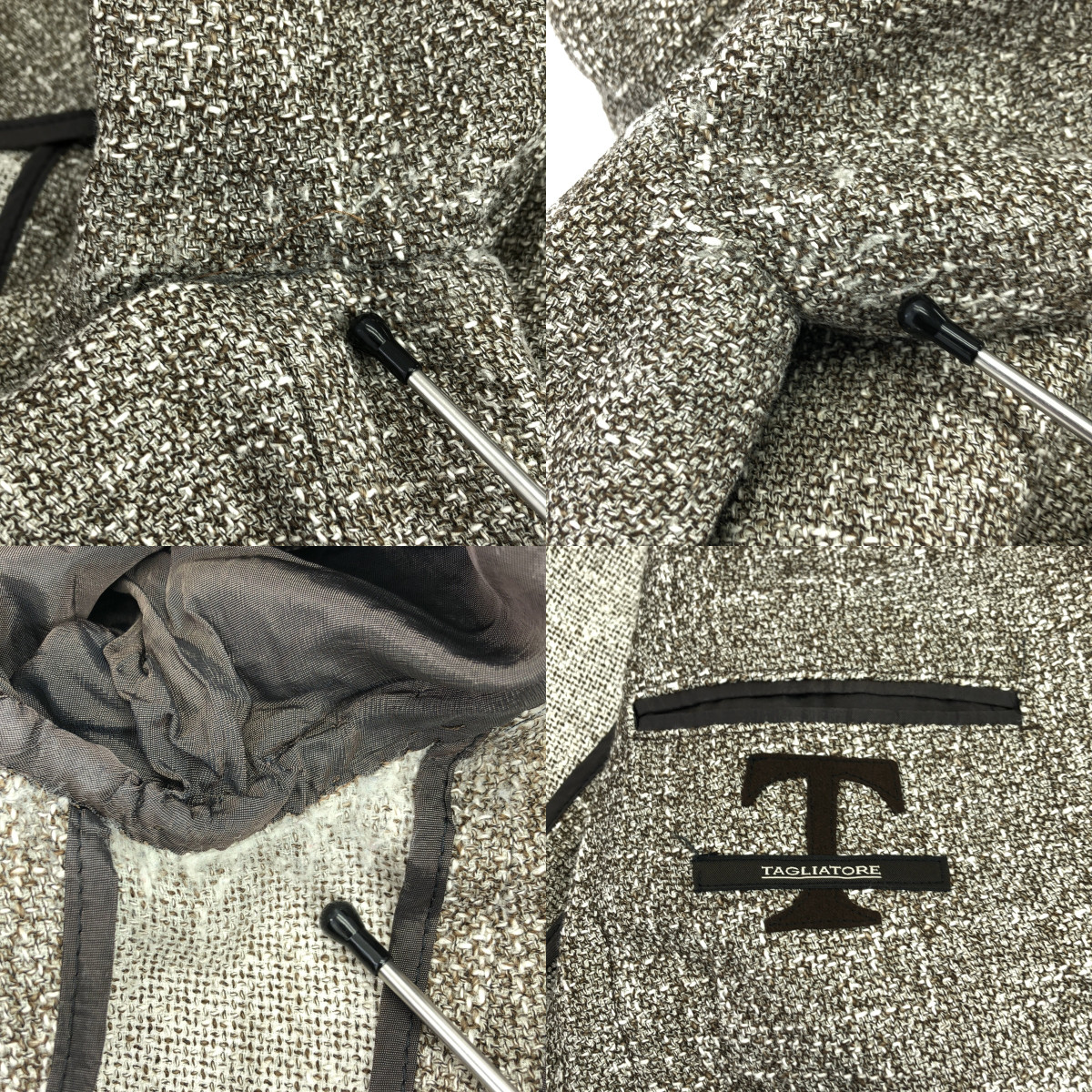 TAGLIATORE / タリアトーレ ウール混 テーラードジャケット