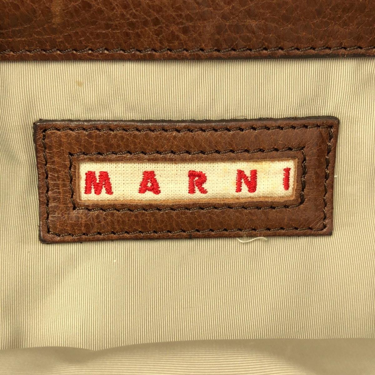 MARNI / マルニ バイカラー バルーン 2way ショルダー バッグ