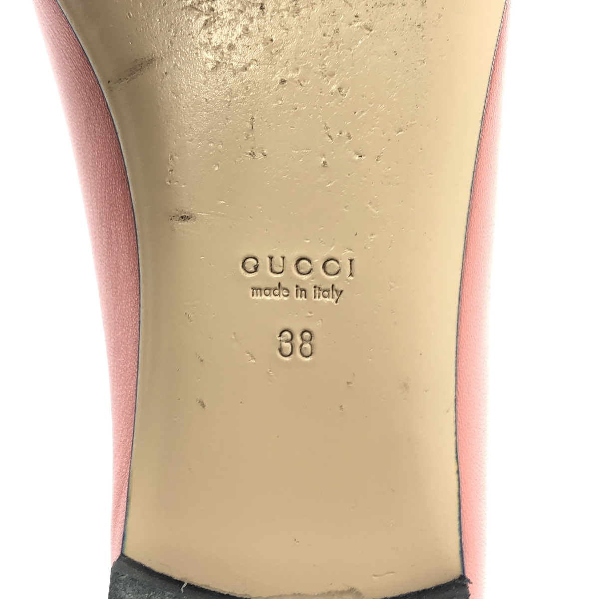 GUCCI / グッチ パール スカラップ フラットシューズ