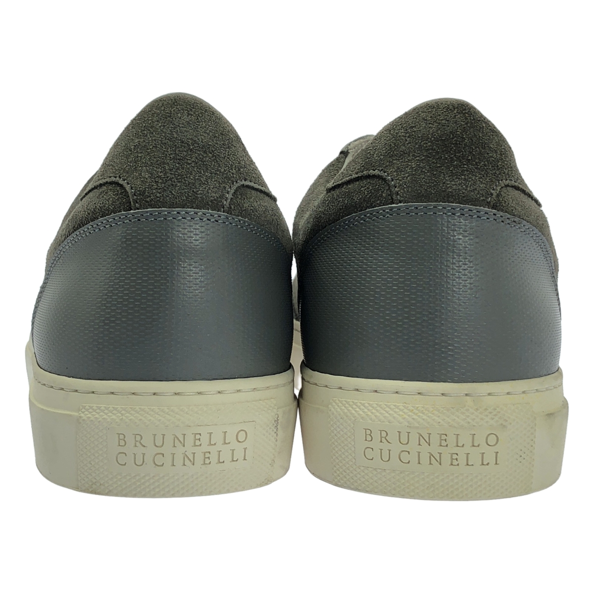 BRUNELLO CUCINELLI / ブルネロクチネリ スエード切替 レザー レースアップ スニーカー