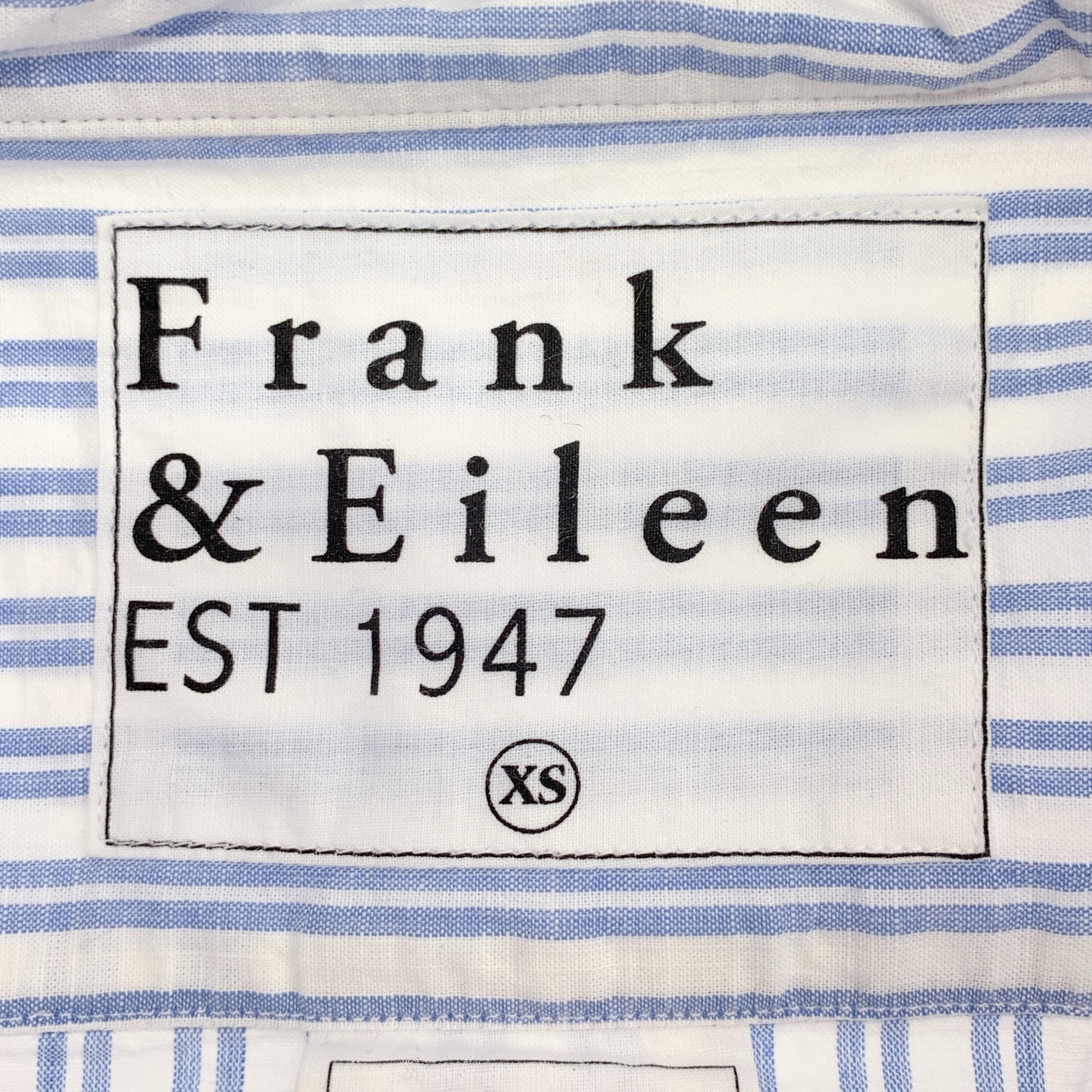 Frank&Eileen / フランクアンドアイリーン EILEEN / DBCB / コットン ストライプ シャツ ブラウス