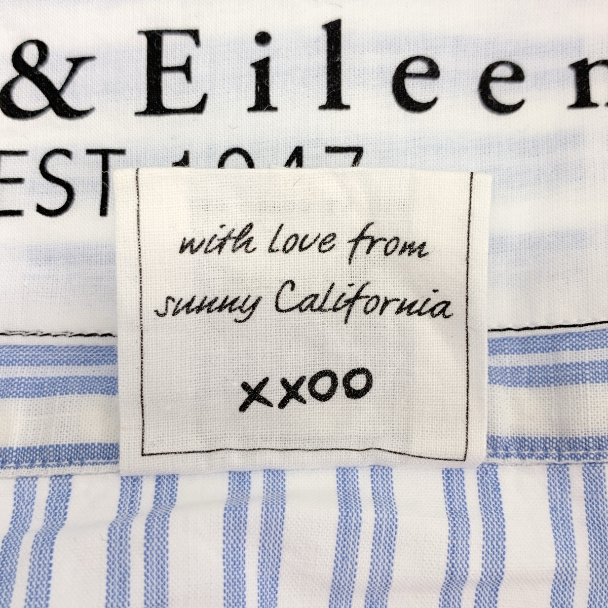 Frank&Eileen / フランクアンドアイリーン EILEEN / DBCB / コットン ストライプ シャツ ブラウス