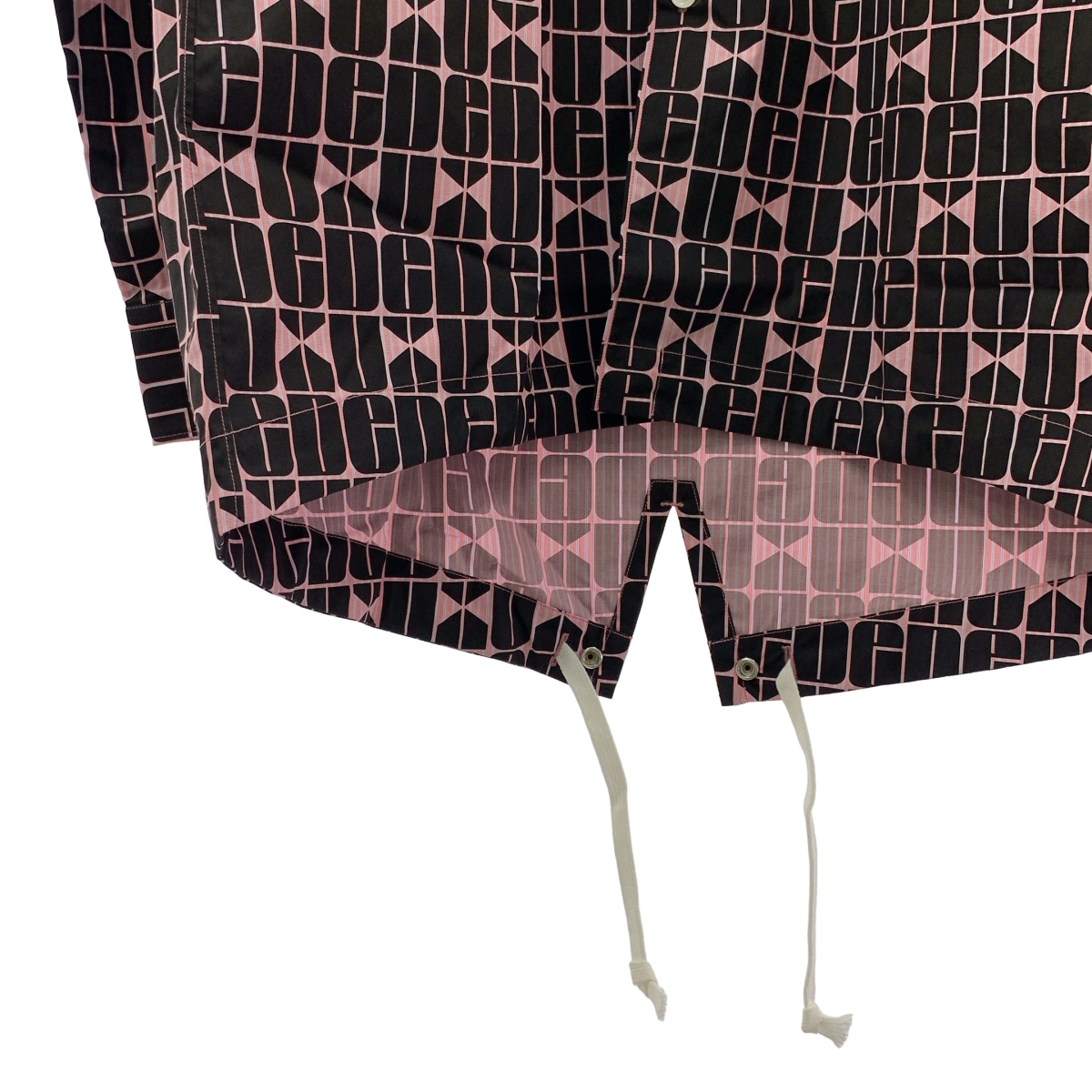 COMME des GARCONS HOMME DEUX / コムデギャルソンオムドゥ ロゴプリント 総柄 ドロスト シャツ