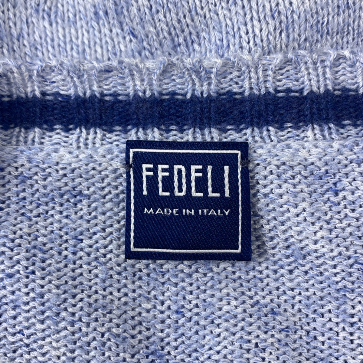 その他 コットンシルク Vネック ネップニット