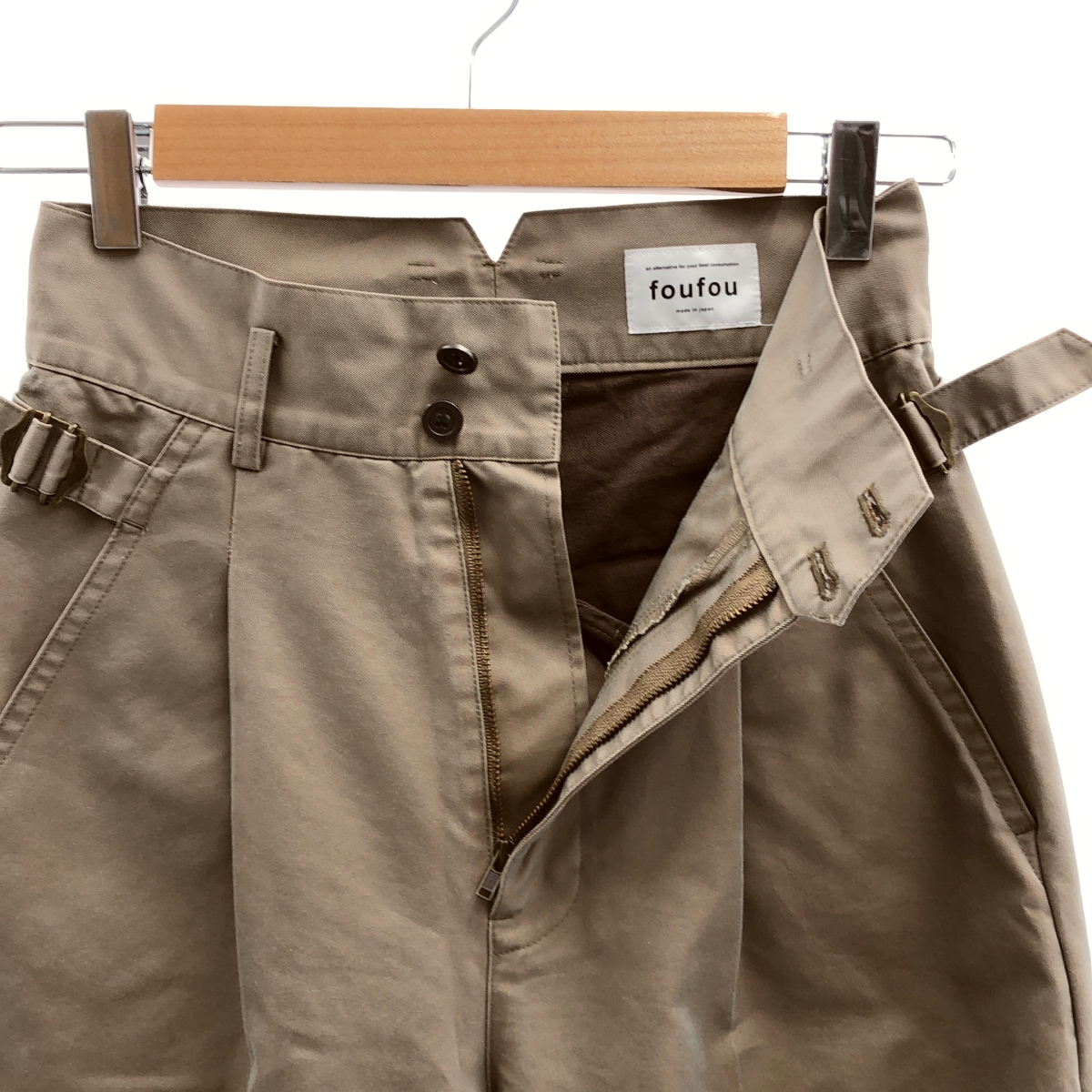 foufou / フーフー tamamushi adjsut slacks 玉虫 スラックス パンツ